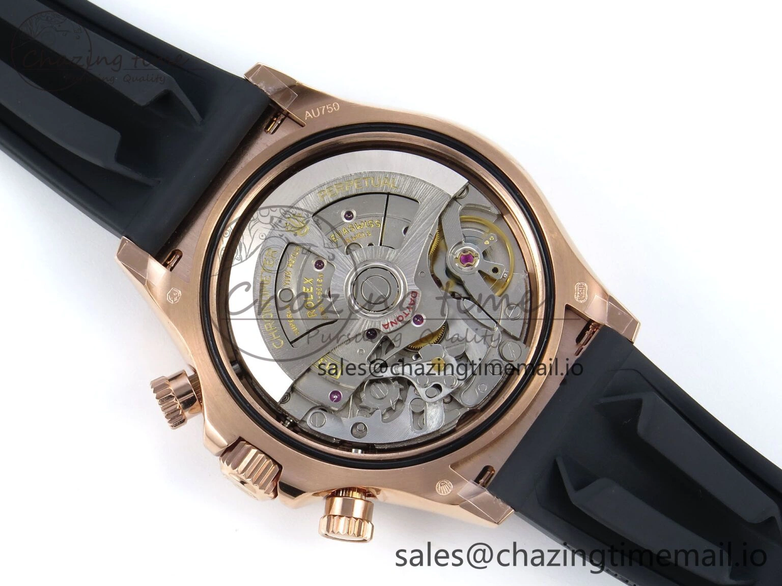 Daytona 126515 QF 1:1 Best Edition Black RG Dial on Oysterflex Strap SH4131 V5