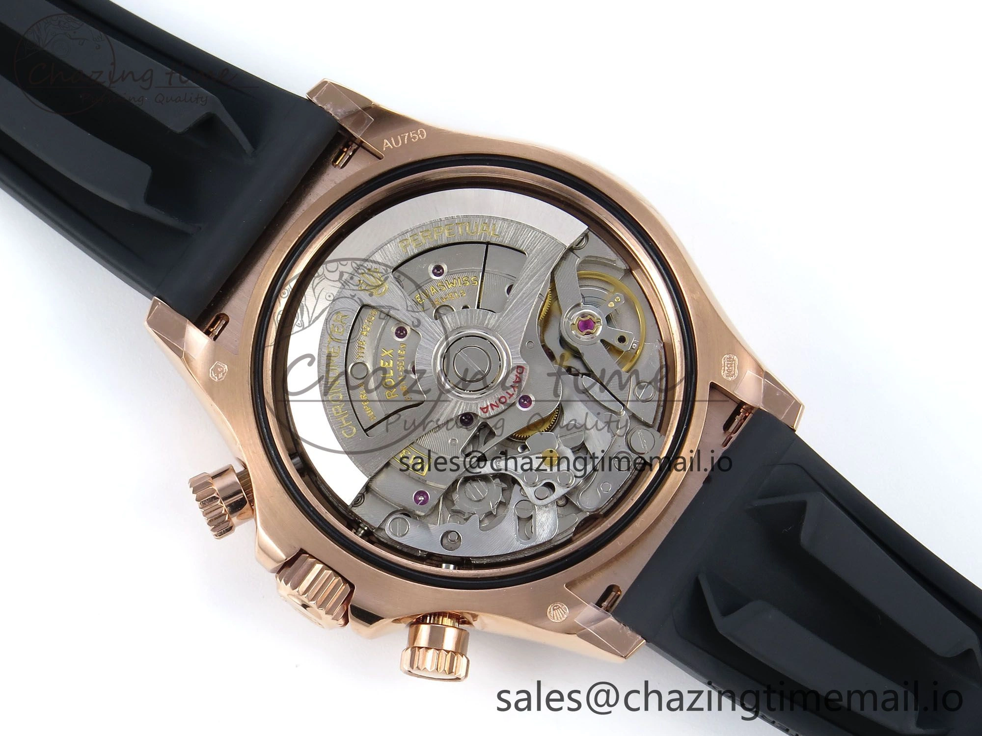 Daytona 126515 QF 1:1 Best Edition Black RG Dial on Oysterflex Strap SH4131 V5