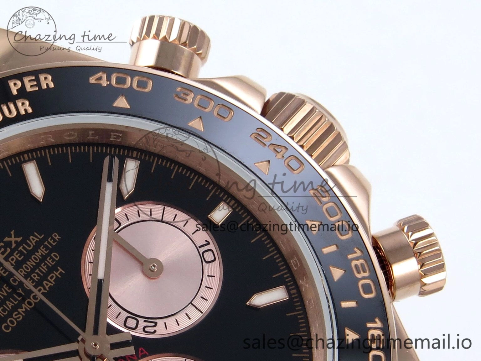 Daytona 126515 QF 1:1 Best Edition Black RG Dial on Oysterflex Strap SH4131 V5