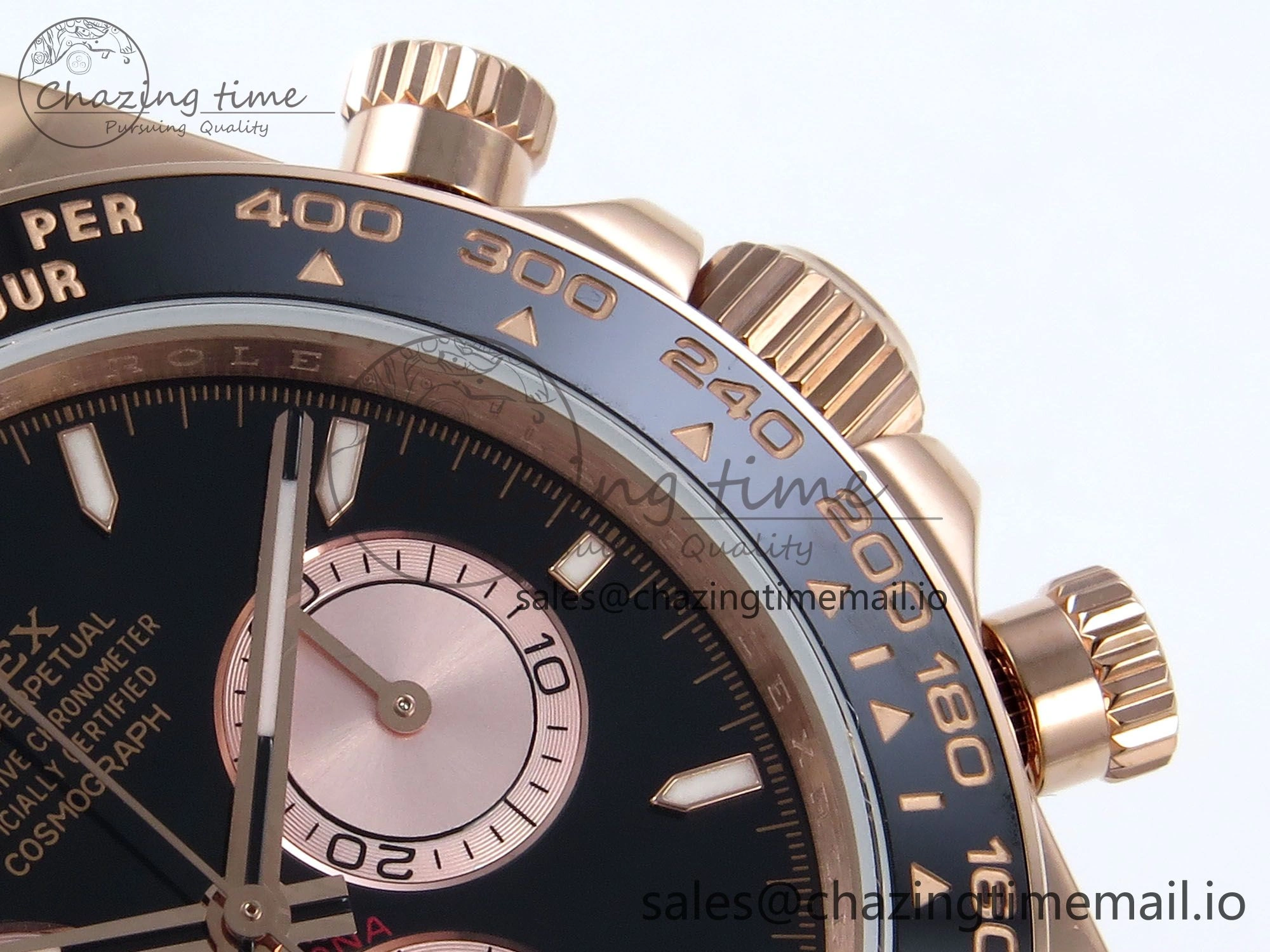 Daytona 126515 QF 1:1 Best Edition Black RG Dial on Oysterflex Strap SH4131 V5