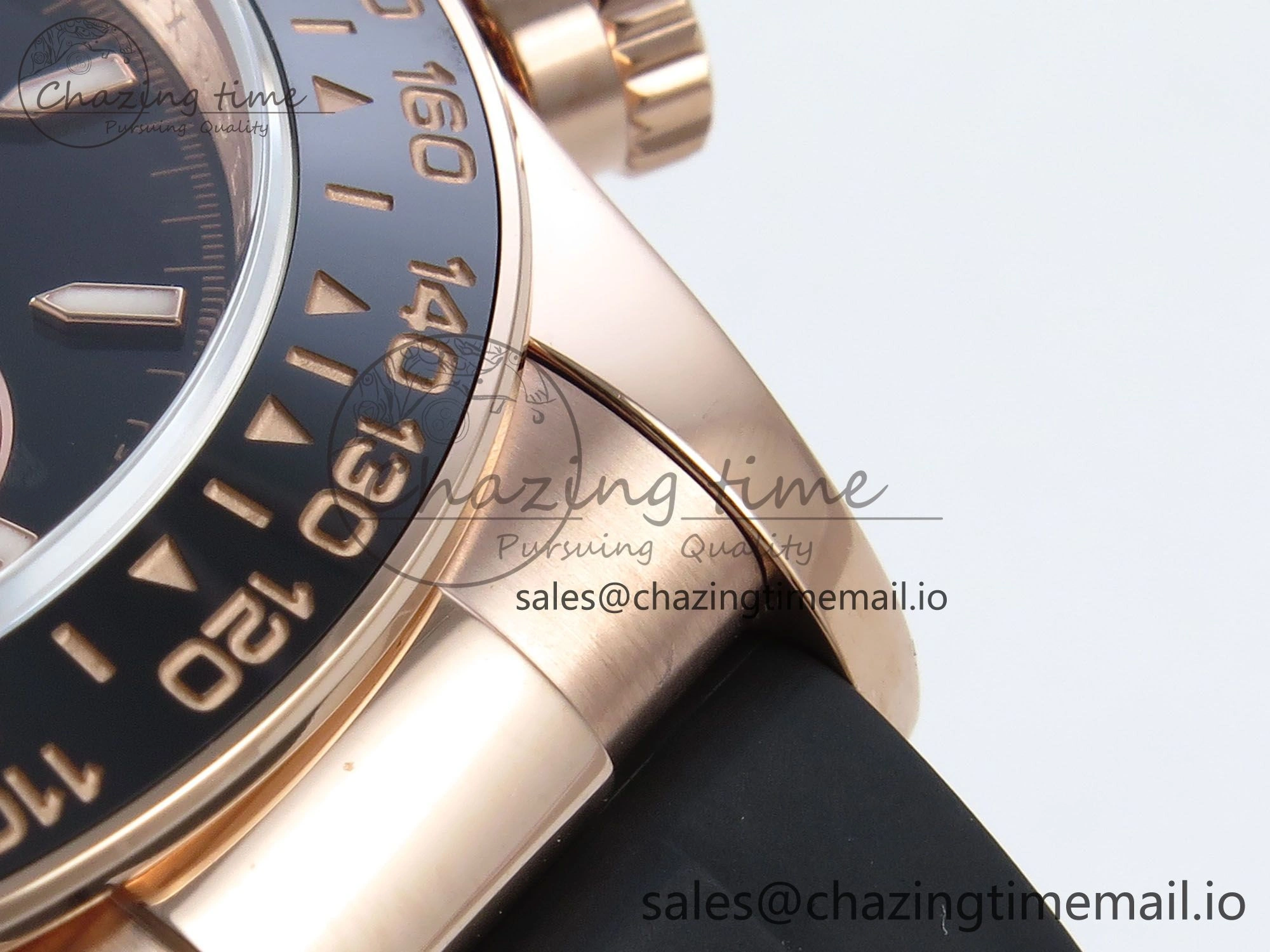 Daytona 126515 QF 1:1 Best Edition Black RG Dial on Oysterflex Strap SH4131 V5