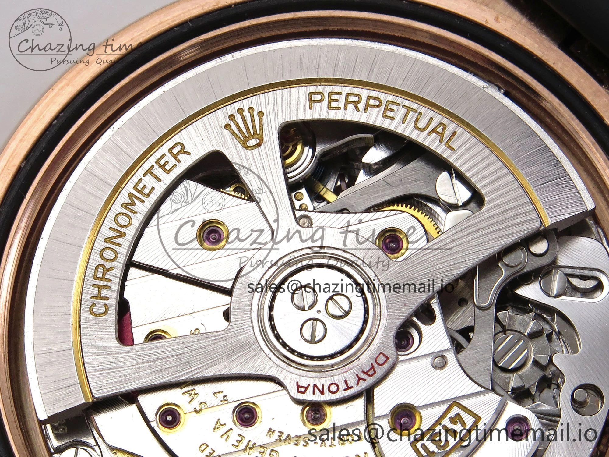 Daytona 126515 QF 1:1 Best Edition Black RG Diamonds Dial on Oysterflex Strap SH4131 V5