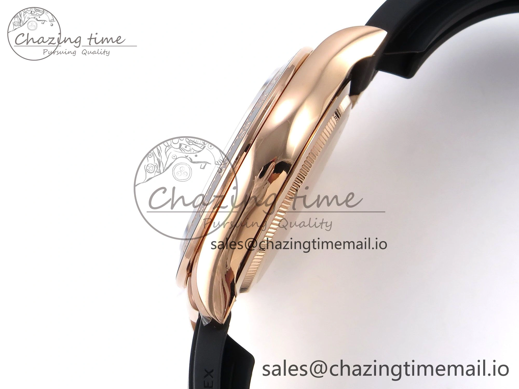 Daytona 126515 QF 1:1 Best Edition Black RG Diamonds Dial on Oysterflex Strap SH4131 V6（Gain Weight）