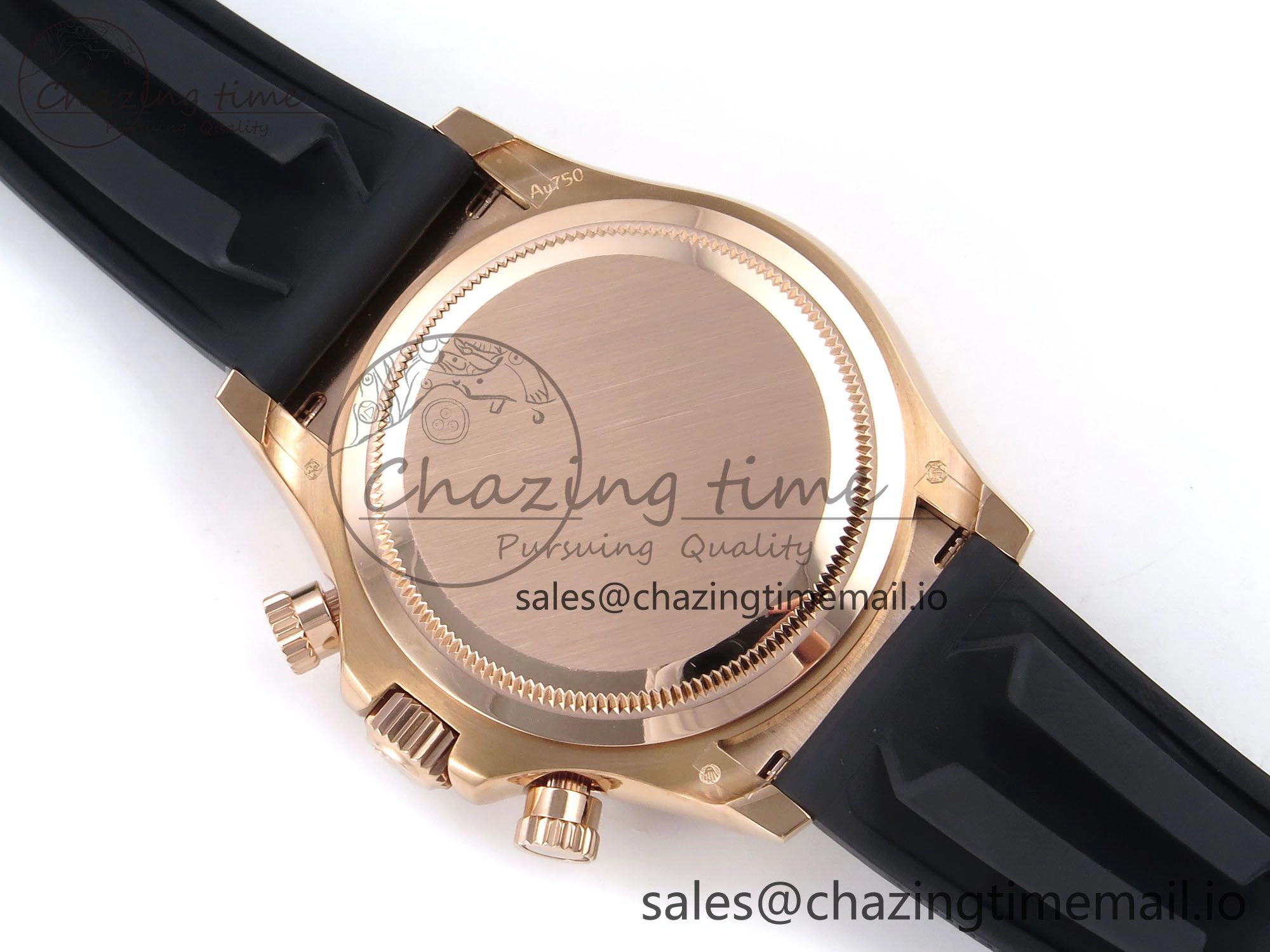 Daytona 126515 QF 1:1 Best Edition Black RG Diamonds Dial on Oysterflex Strap SH4131 V6（Gain Weight）