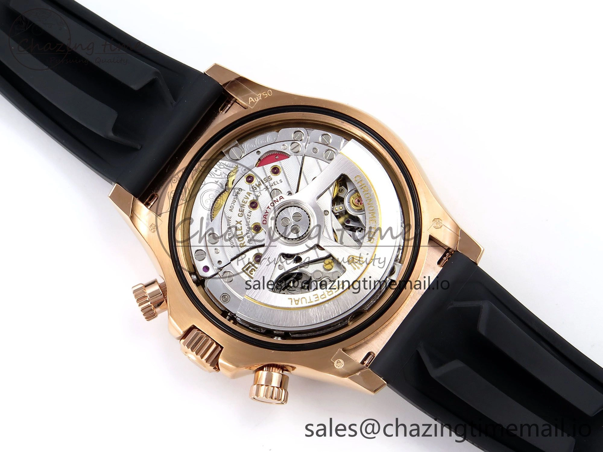 Daytona 126515 QF 1:1 Best Edition Black RG Diamonds Dial on Oysterflex Strap SH4131 V6（Gain Weight）