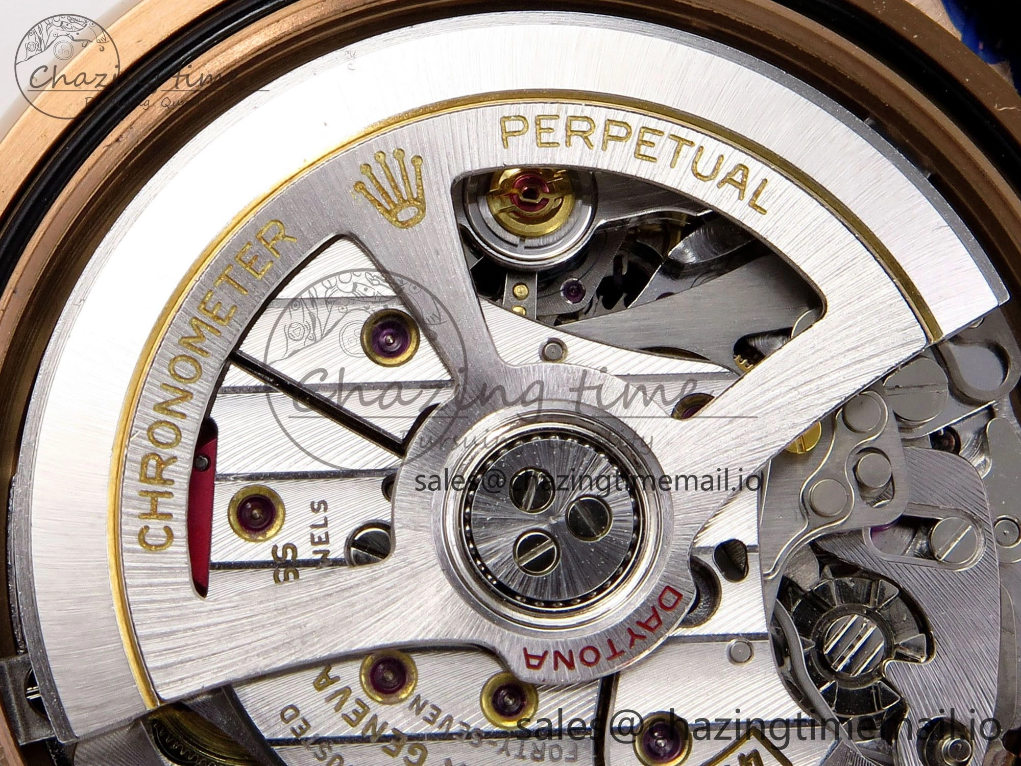 Daytona 126515 QF 1:1 Best Edition Black RG Diamonds Dial on Oysterflex Strap SH4131 V6（Gain Weight）