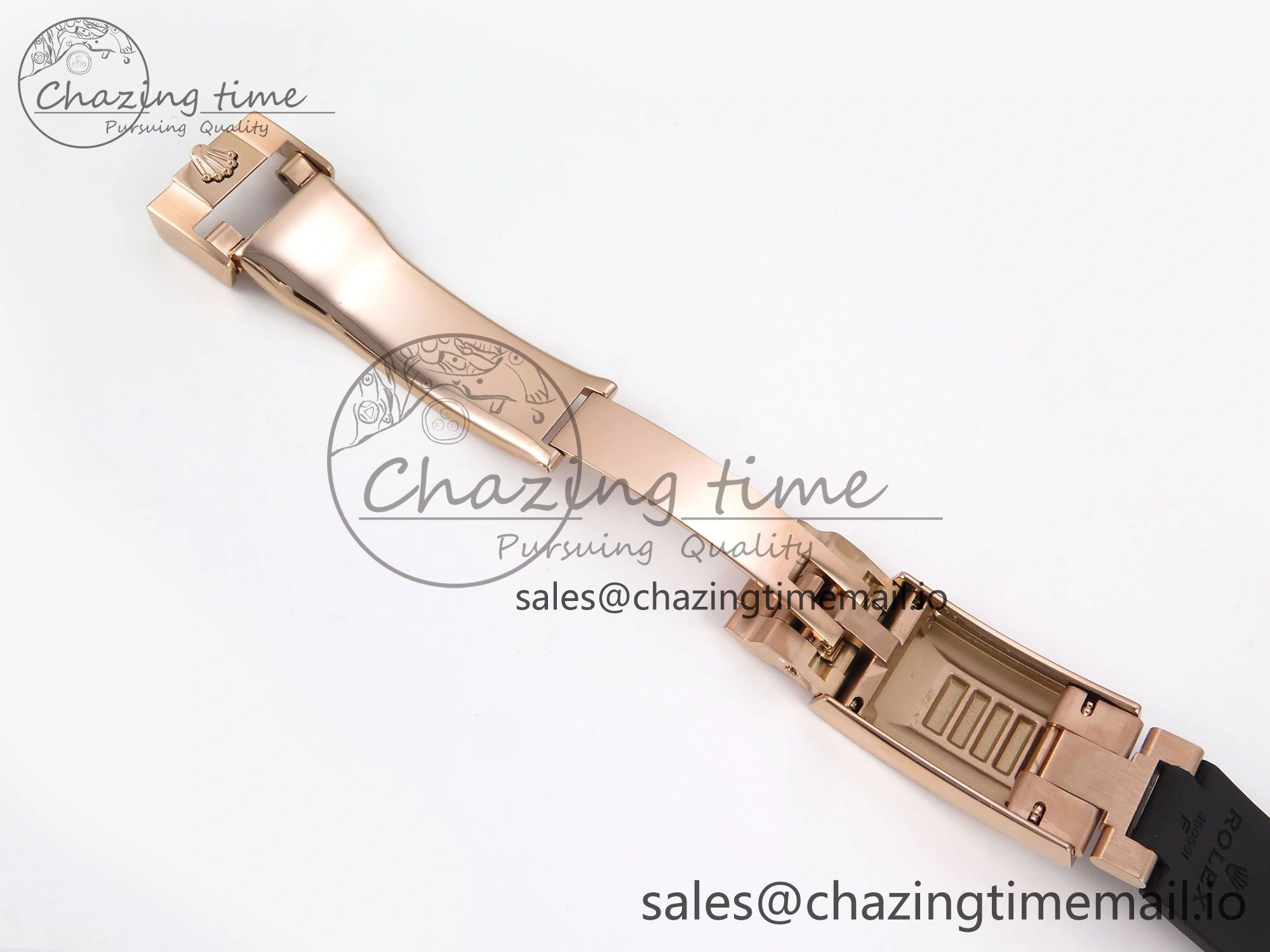 Daytona 126515 QF 1:1 Best Edition Black RG Diamonds Dial on Oysterflex Strap SH4131 V6（Gain Weight）
