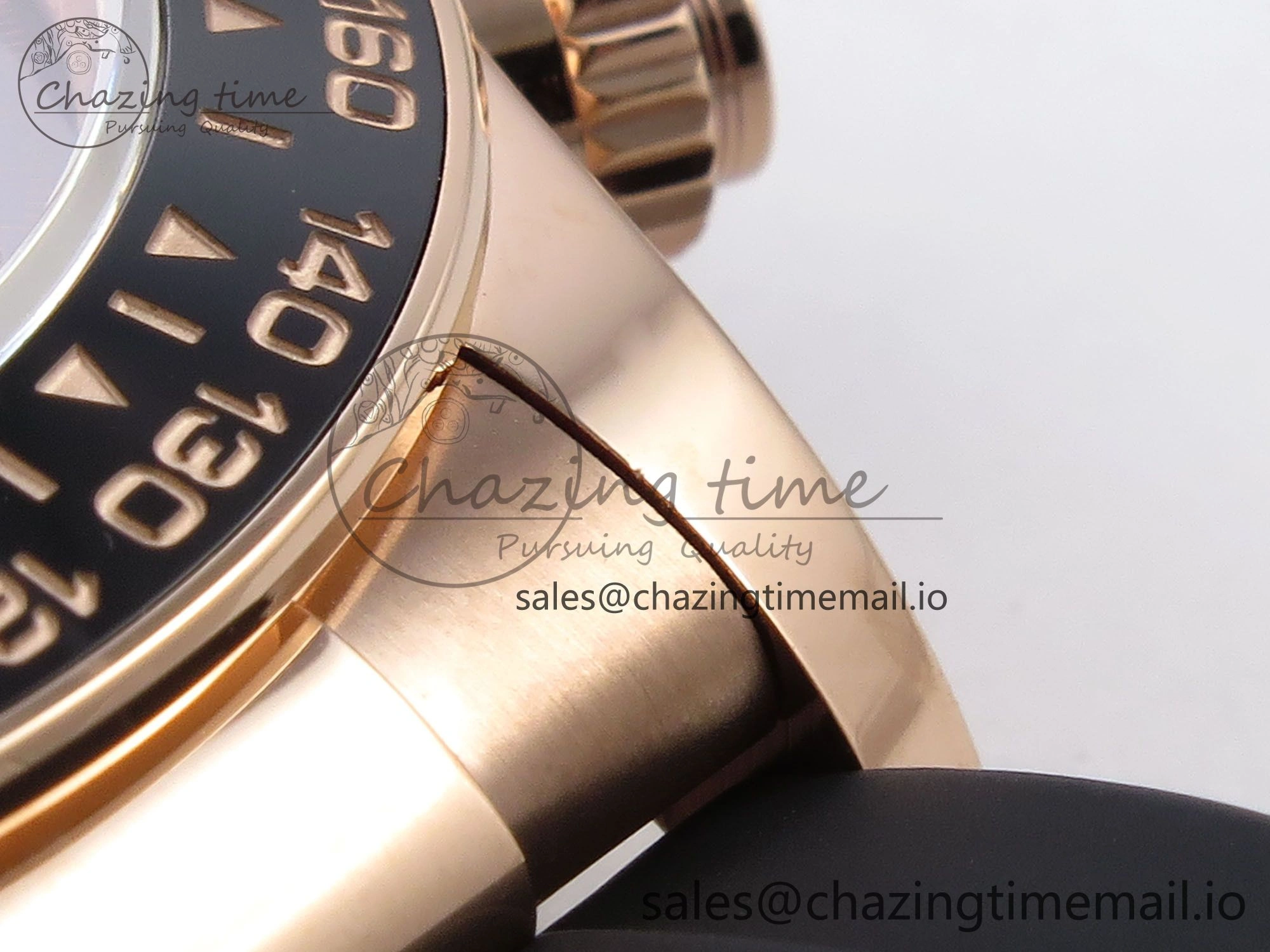 Daytona 126515 QF 1:1 Best Edition Black RG Diamonds Dial on Oysterflex Strap SH4131 V6（Gain Weight）