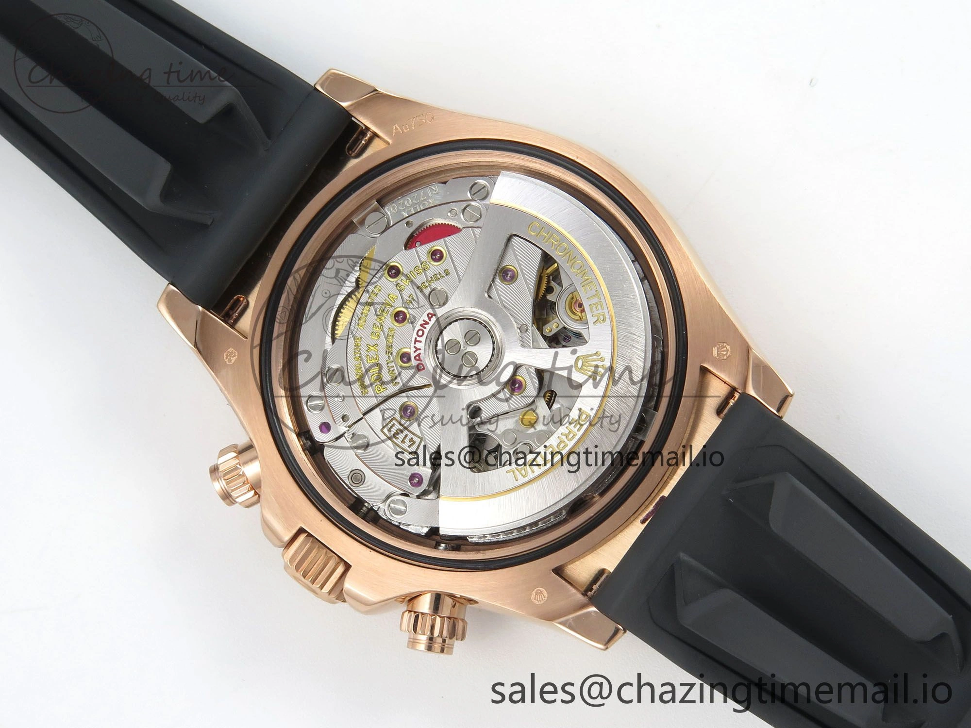 Daytona 126515 QF 1:1 Best Edition Brown Dial Stick Markers On Oystlerflex strap SH4131 V6（Gain Weight）