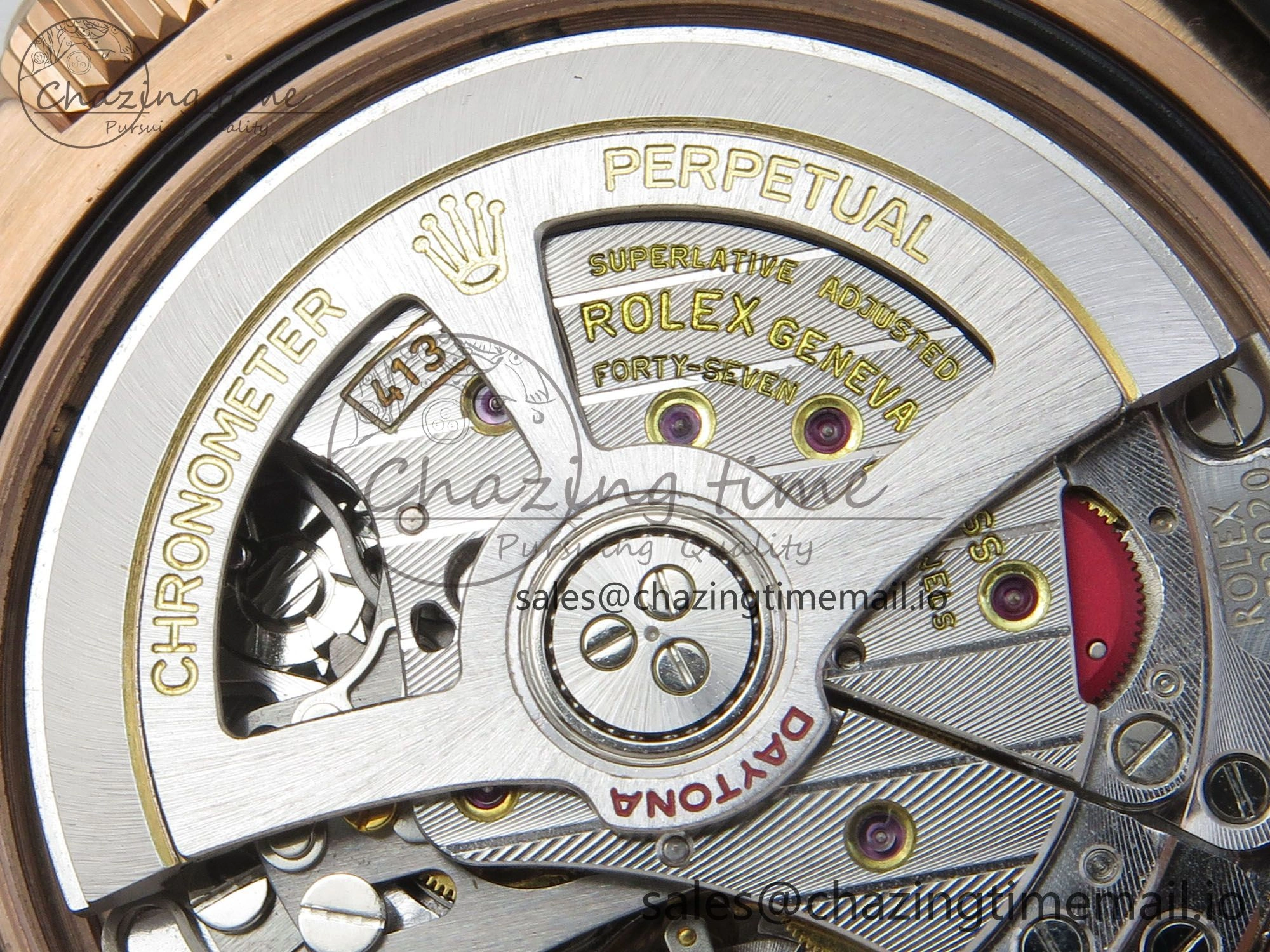 Daytona 126515 QF 1:1 Best Edition Brown Dial Stick Markers On Oystlerflex strap SH4131 V6（Gain Weight）