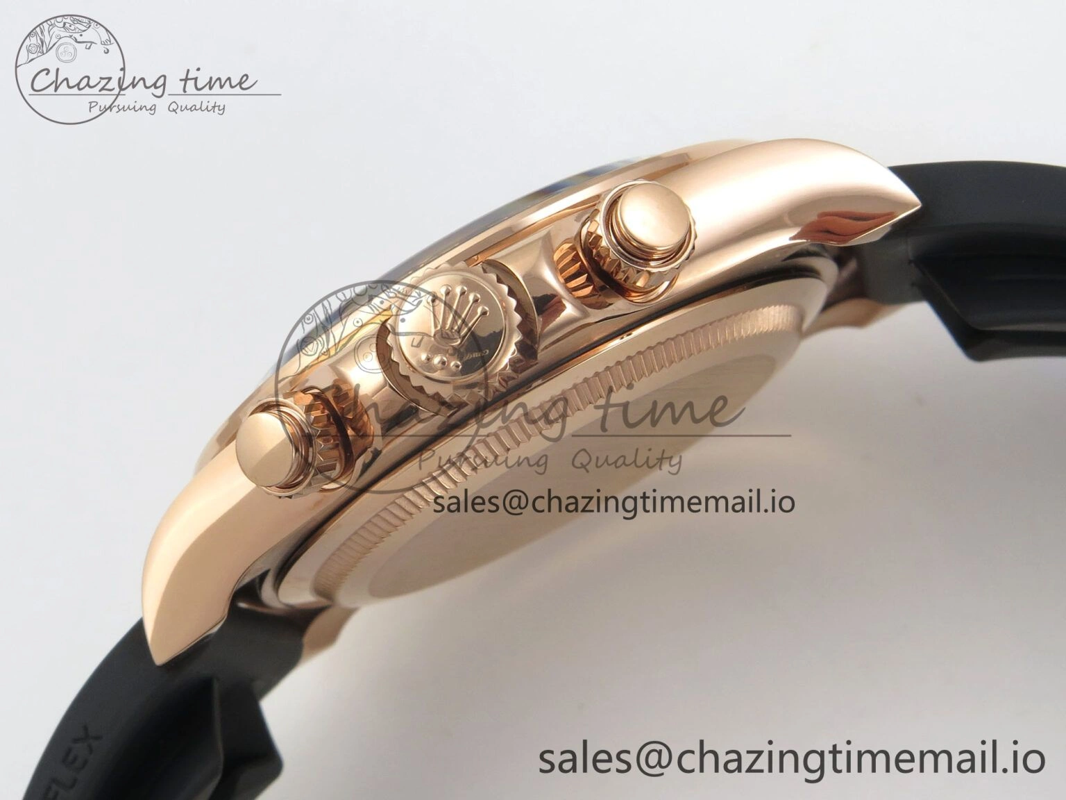 Daytona 126515 QF 1:1 Best Edition Meteorite Stick Dial on Oysterflex Strap SH4131 V10(Gain Weight)