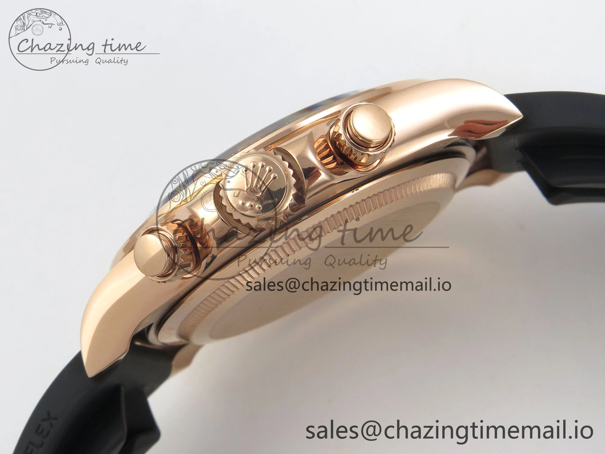Daytona 126515 QF 1:1 Best Edition Meteorite Stick Dial on Oysterflex Strap SH4131 V10(Gain Weight)