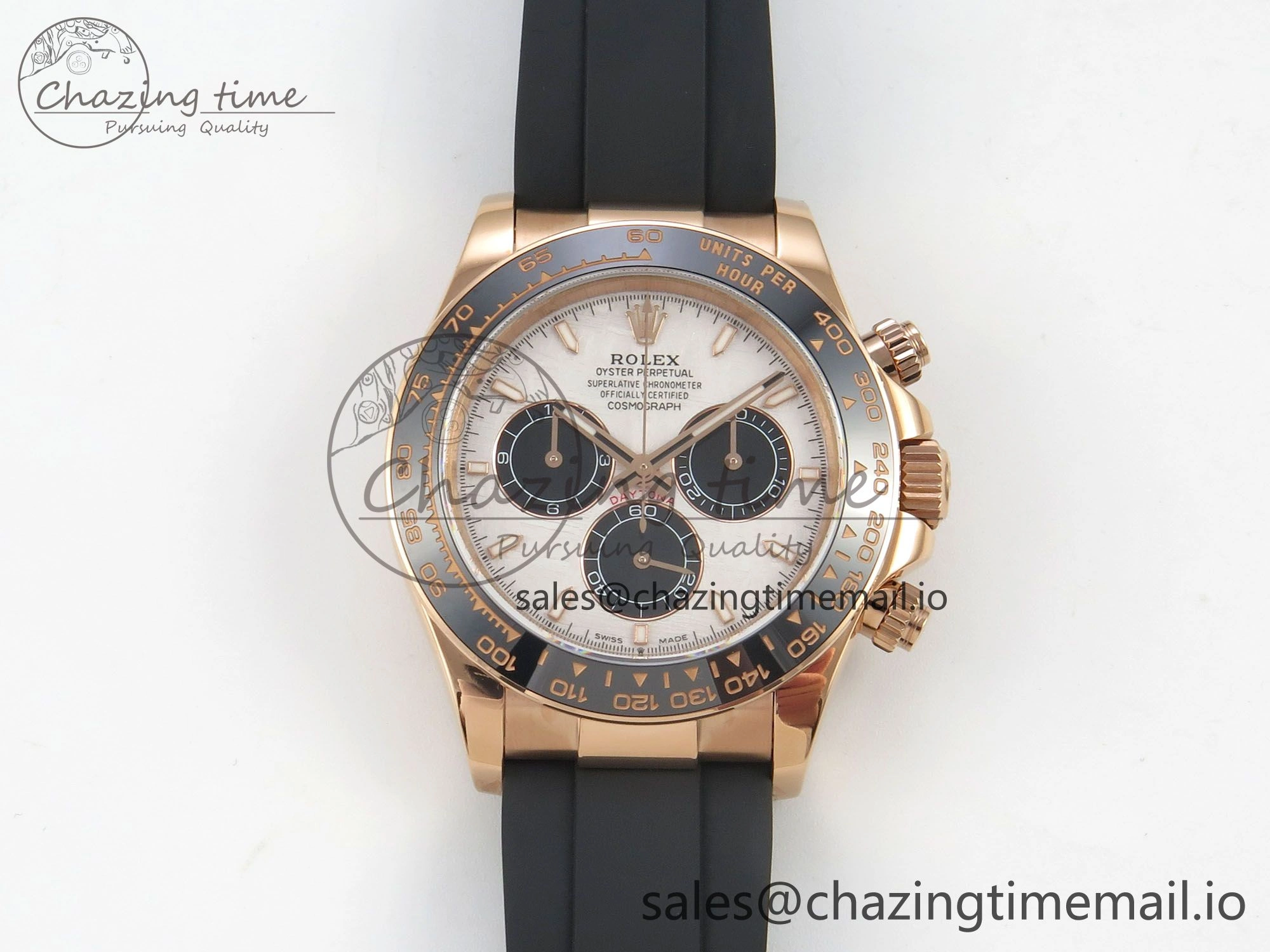 Daytona 126515 QF 1:1 Best Edition Meteorite Stick Dial on Oysterflex Strap SH4131 V10(Gain Weight)
