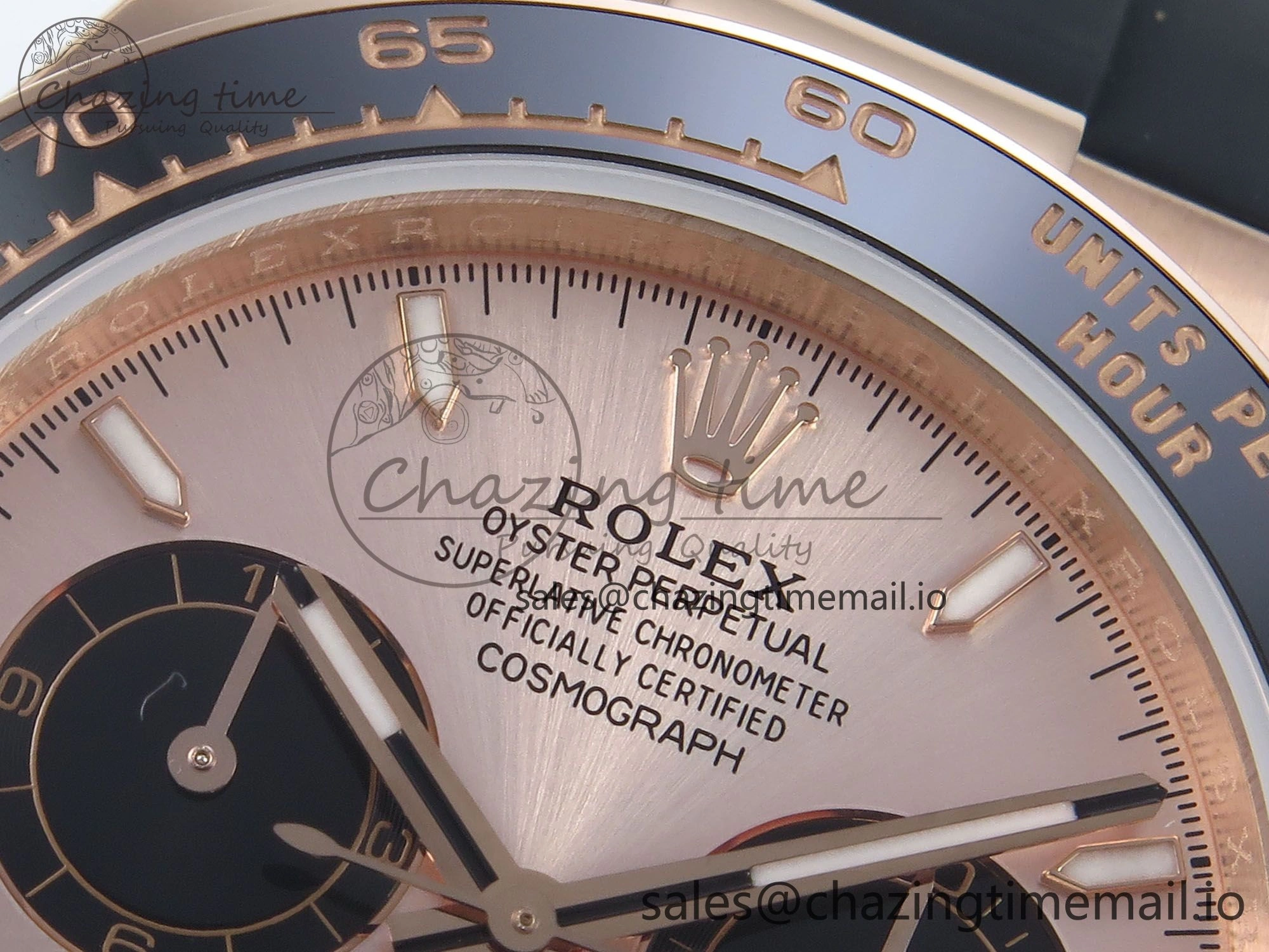 Daytona 126515 QF 1:1 Best Edition RG Dial on Oysterflex Strap QF4131 V10