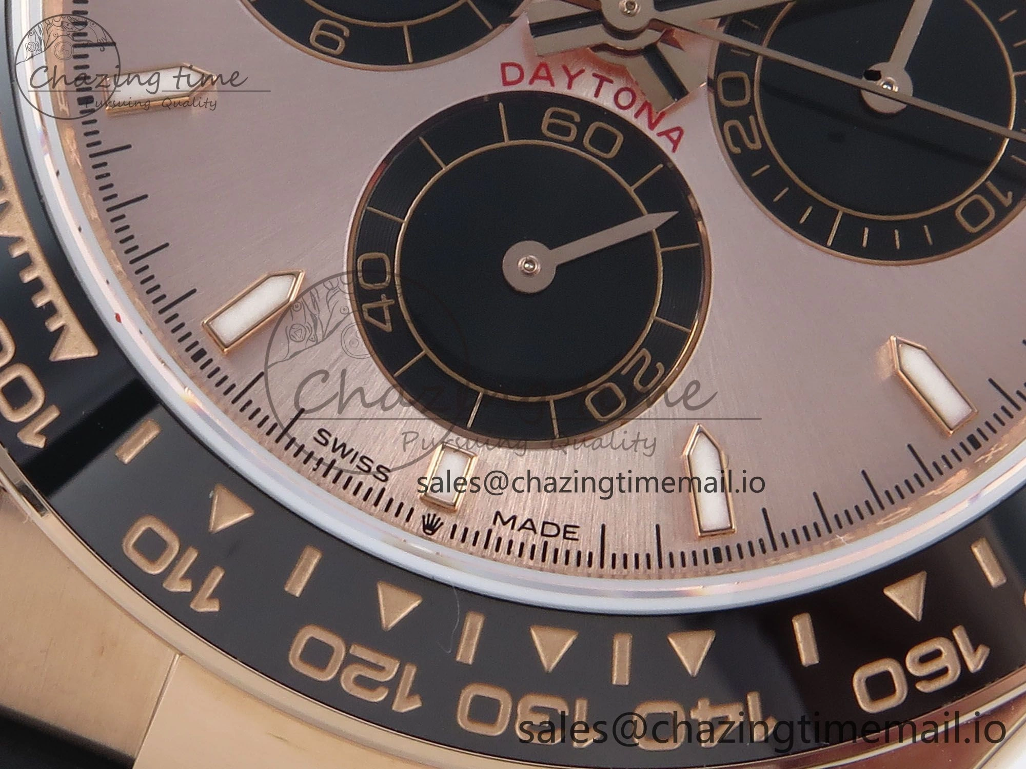 Daytona 126515 QF 1:1 Best Edition RG Dial on Oysterflex Strap QF4131 V10
