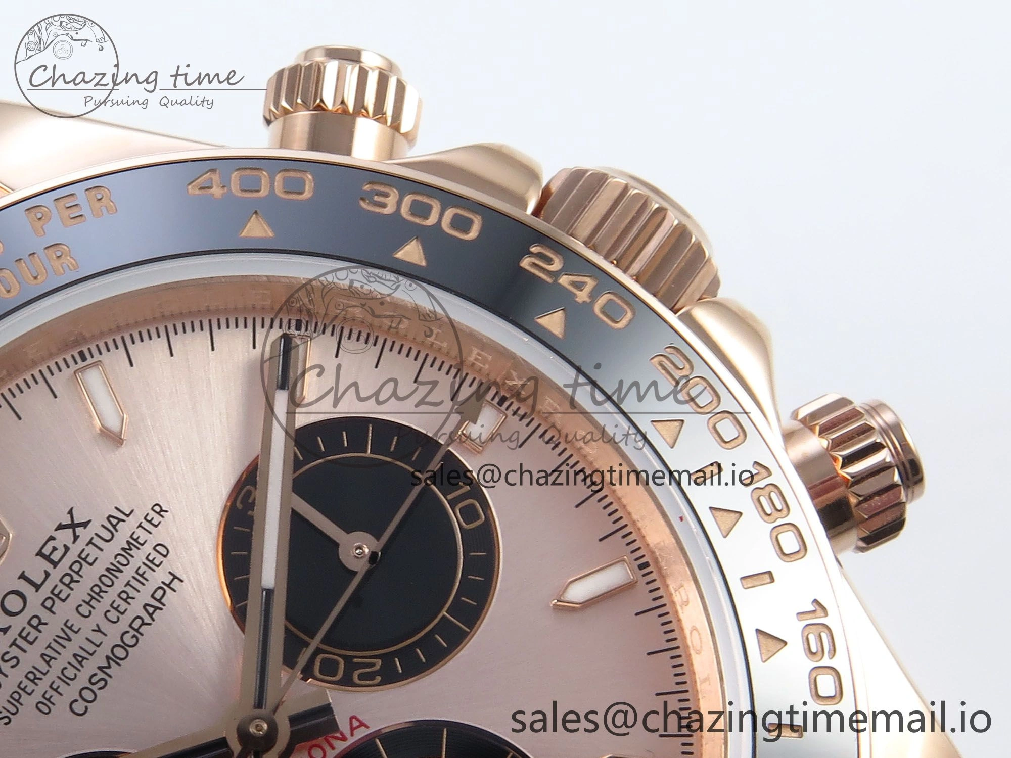 Daytona 126515 QF 1:1 Best Edition RG Dial on Oysterflex Strap QF4131 V10