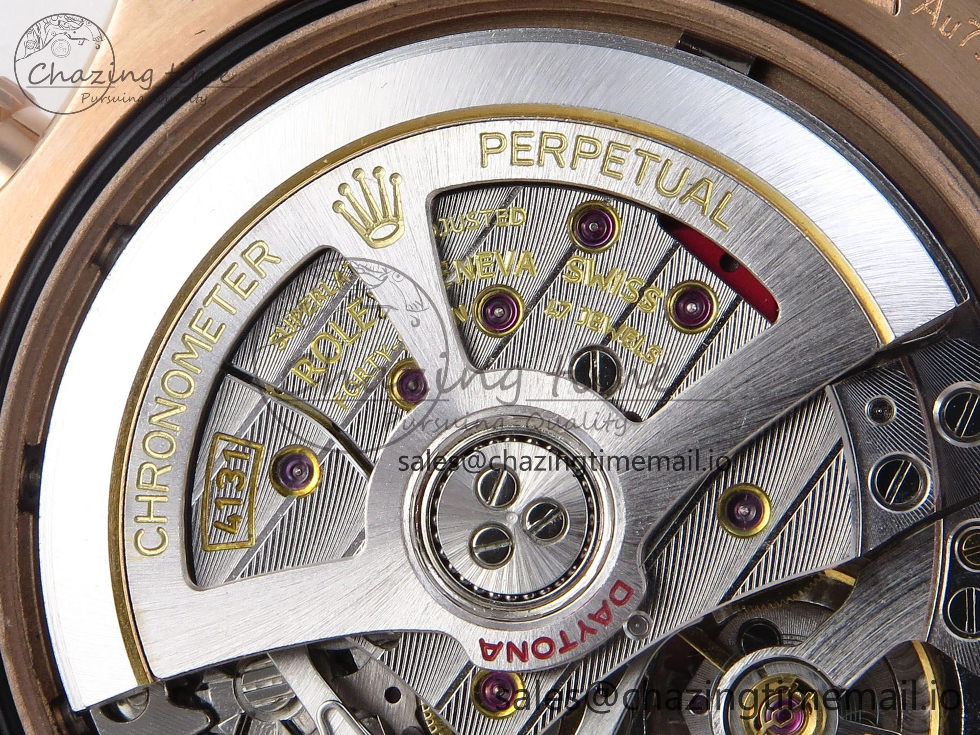Daytona 126515 QF 1:1 Best Edition RG Black Dial on Oysterflex Strap QF4131 V10