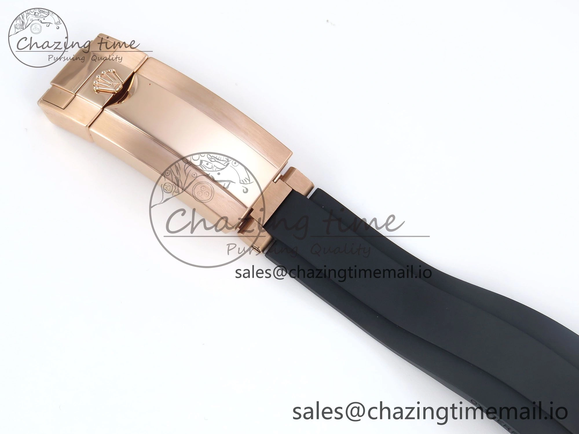 Daytona 126515 QF 1:1 Best Edition RG Black Dial on Oysterflex Strap QF4131 V10