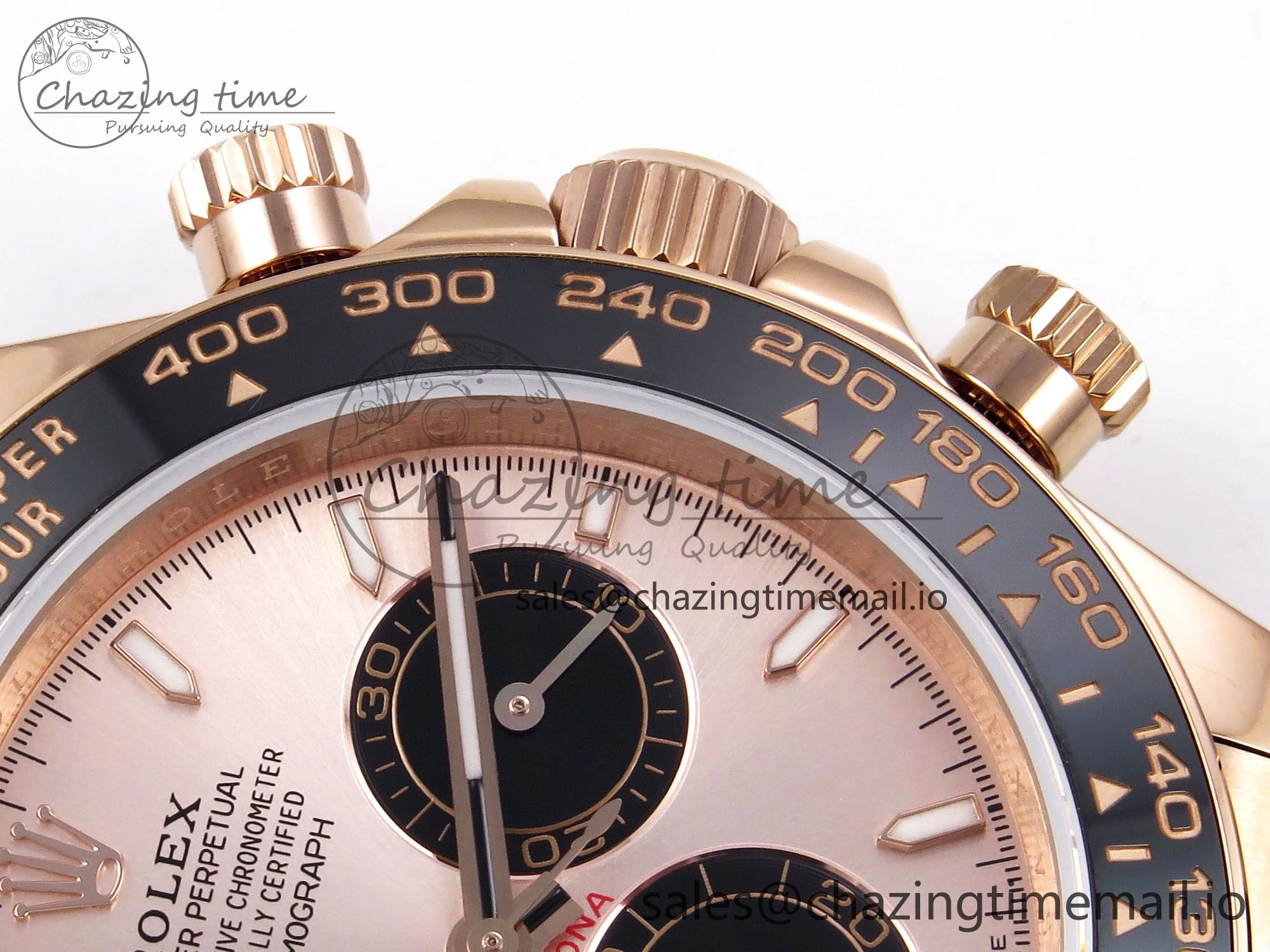 Daytona 126515 QF 1:1 Best Edition RG Black Dial on Oysterflex Strap SH4131 V5