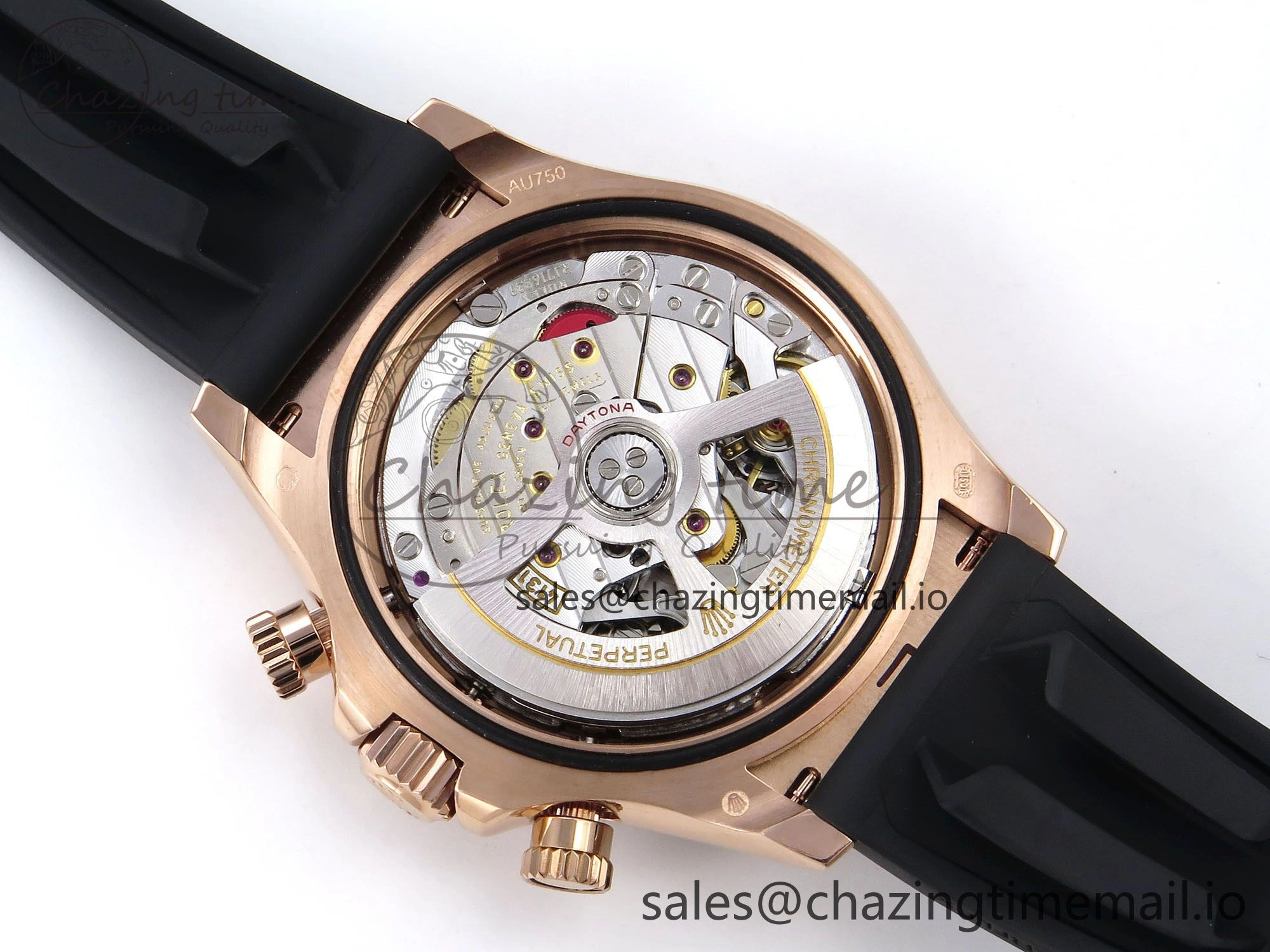 Daytona 126515 QF 1:1 Best Edition RG Black Dial on Oysterflex Strap SH4131 V5