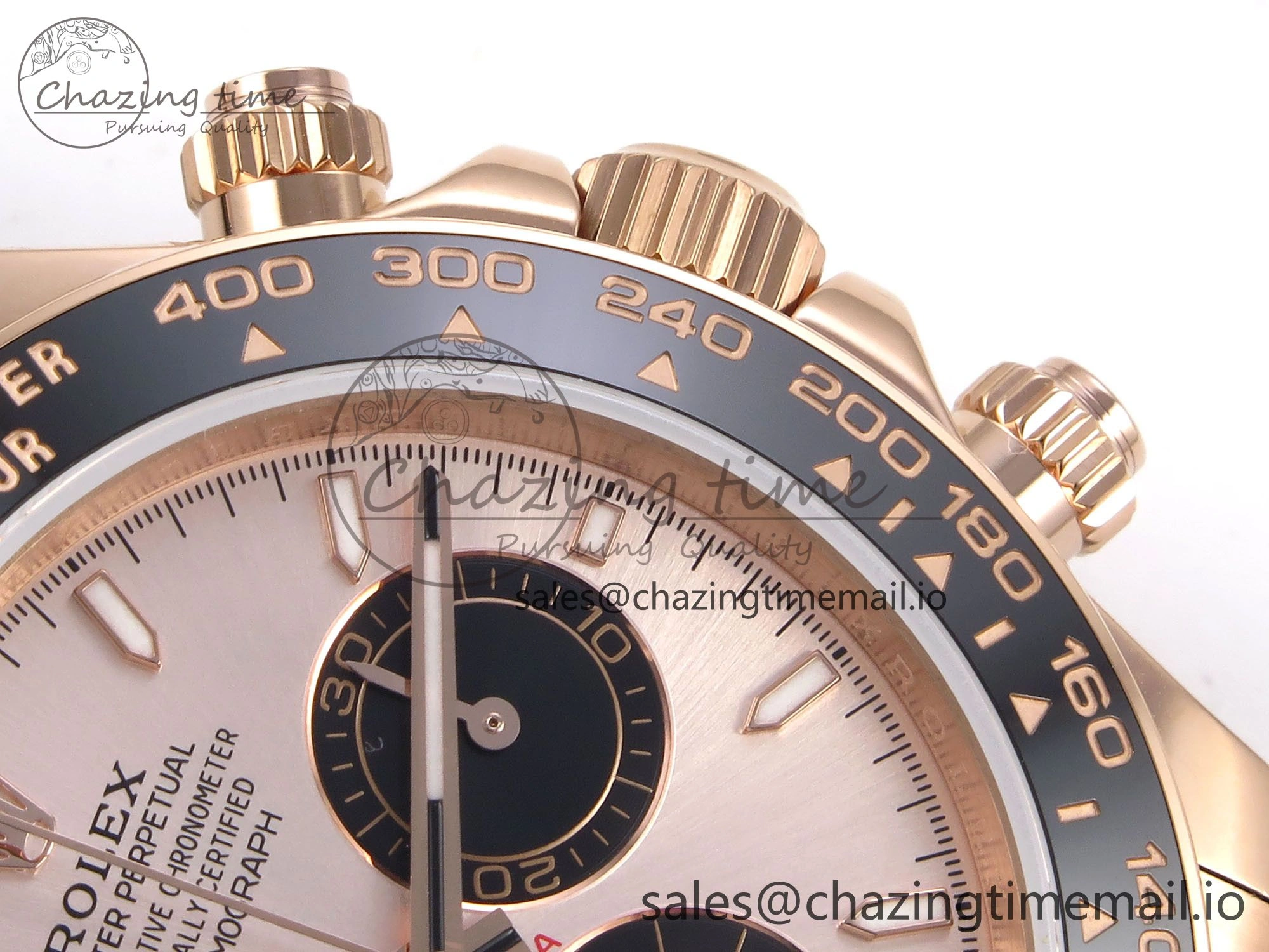 Daytona 126515 QF 1:1 Best Edition RG Black Dial on Oysterflex Strap SH4131 V6（Gain Weight）