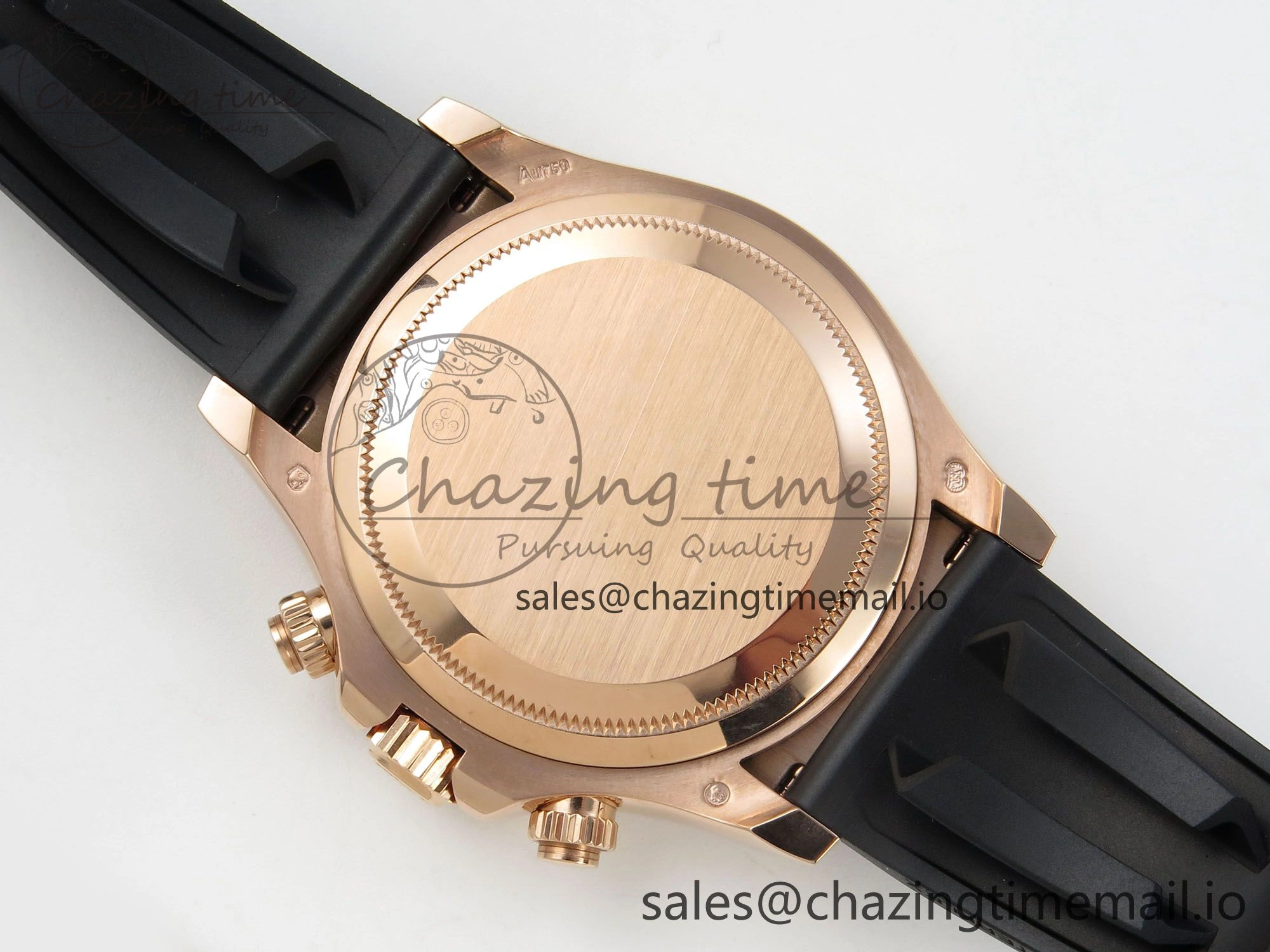 Daytona 126515 RG Clean 1:1 Best Edition Black RG Diamonds Dial on Oysterflex Strap DD4131
