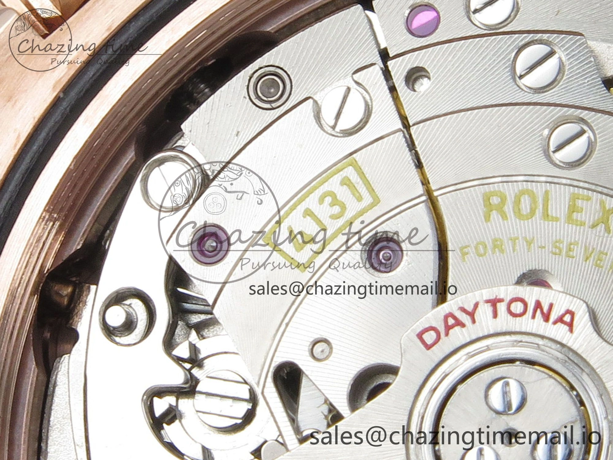 Daytona 126515 RG Clean 1:1 Best Edition Black RG Diamonds Dial on Oysterflex Strap DD4131