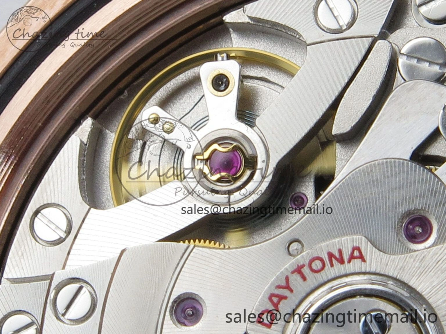 Daytona 126515 RG Clean 1:1 Best Edition Black RG Diamonds Dial on Oysterflex Strap DD4131