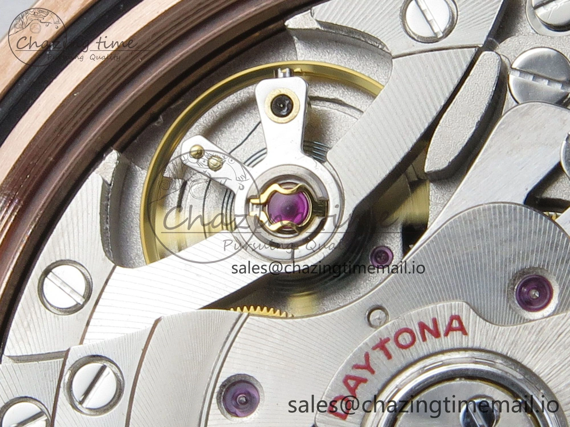 Daytona 126515 RG Clean 1:1 Best Edition Black RG Diamonds Dial on Oysterflex Strap DD4131