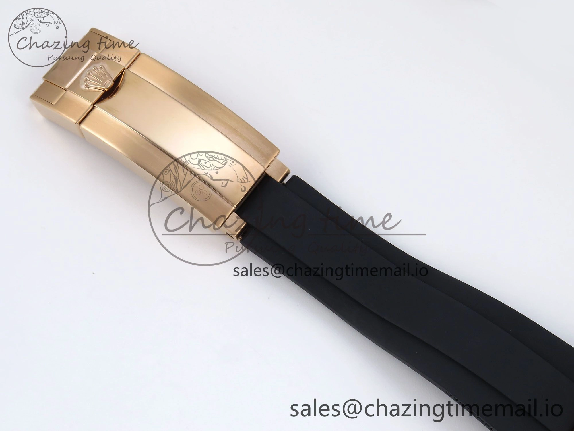 Daytona 126515 RG Clean 1:1 Best Edition Black RG Diamonds Dial on Oysterflex Strap DD4131