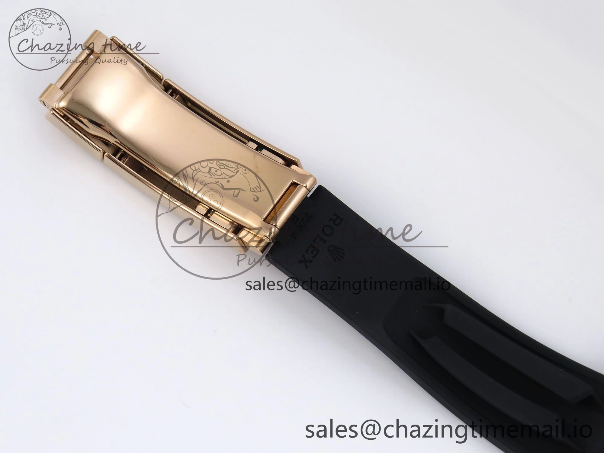 Daytona 126515 RG Clean 1:1 Best Edition Black RG Diamonds Dial on Oysterflex Strap DD4131
