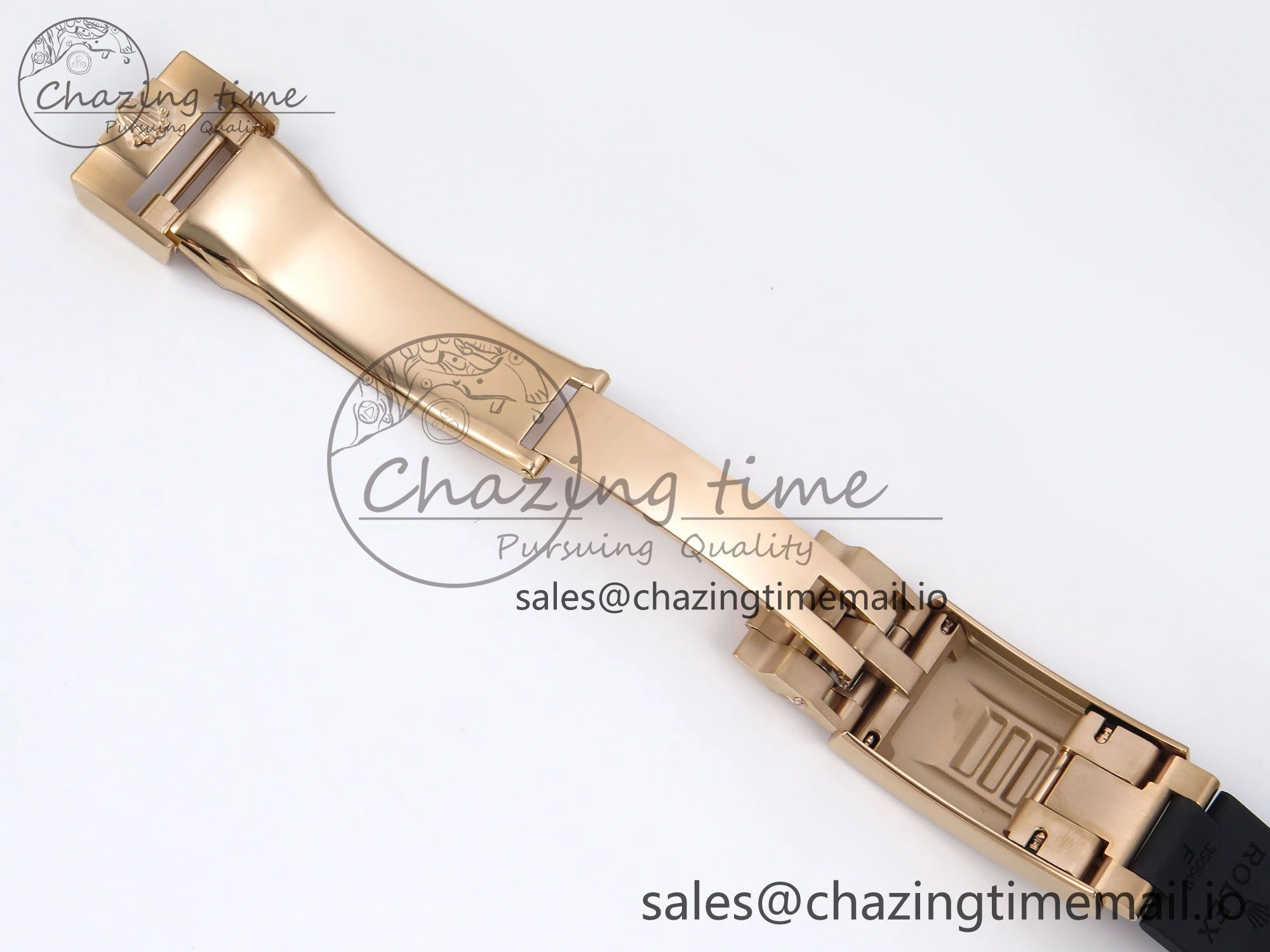 Daytona 126515 RG Clean 1:1 Best Edition Black RG Diamonds Dial on Oysterflex Strap DD4131