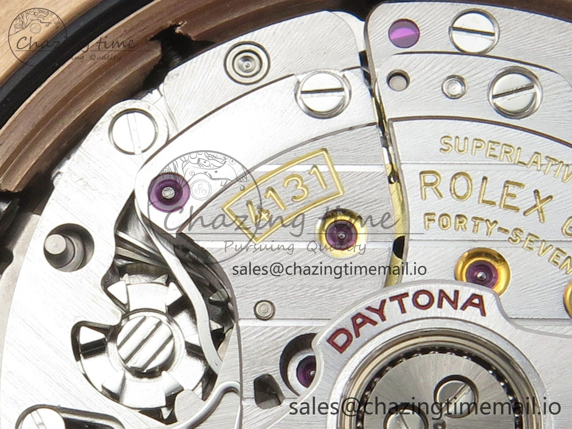 Daytona 126515 VSF 1:1 Best Edition Black RG Dial on Oysterflex Strap VS4131 V2 (Weighted)