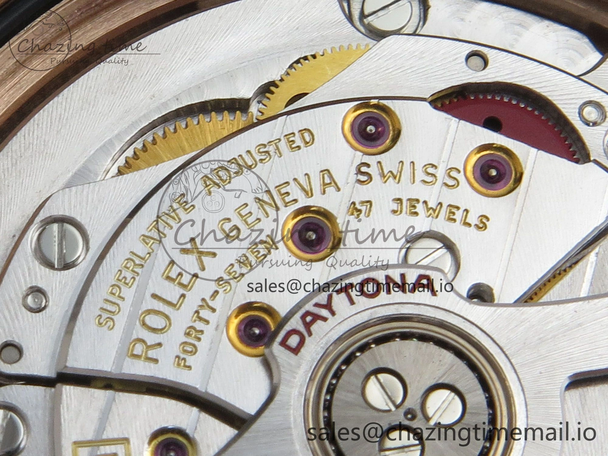 Daytona 126515 VSF 1:1 Best Edition Black RG Dial on Oysterflex Strap VS4131 V2 (Weighted)