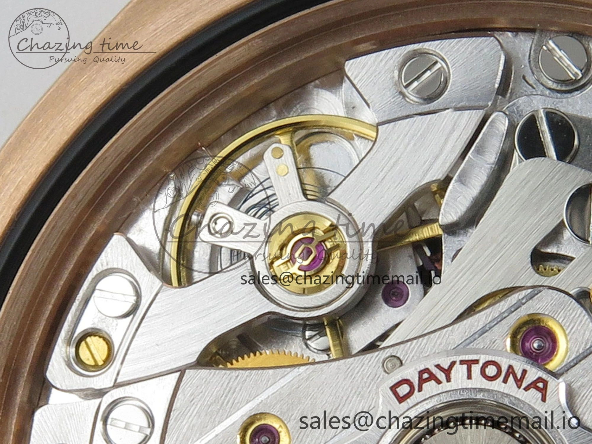 Daytona 126515 VSF 1:1 Best Edition Black RG Dial on Oysterflex Strap VS4131 V2 (Weighted)