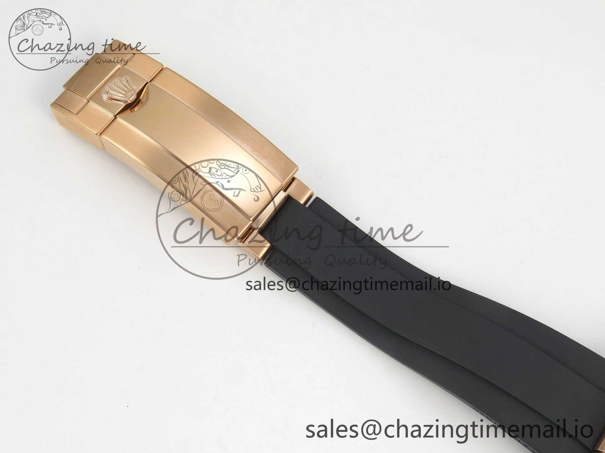 Daytona 126515 VSF 1:1 Best Edition Black RG Dial on Oysterflex Strap VS4131 V2 (Weighted)