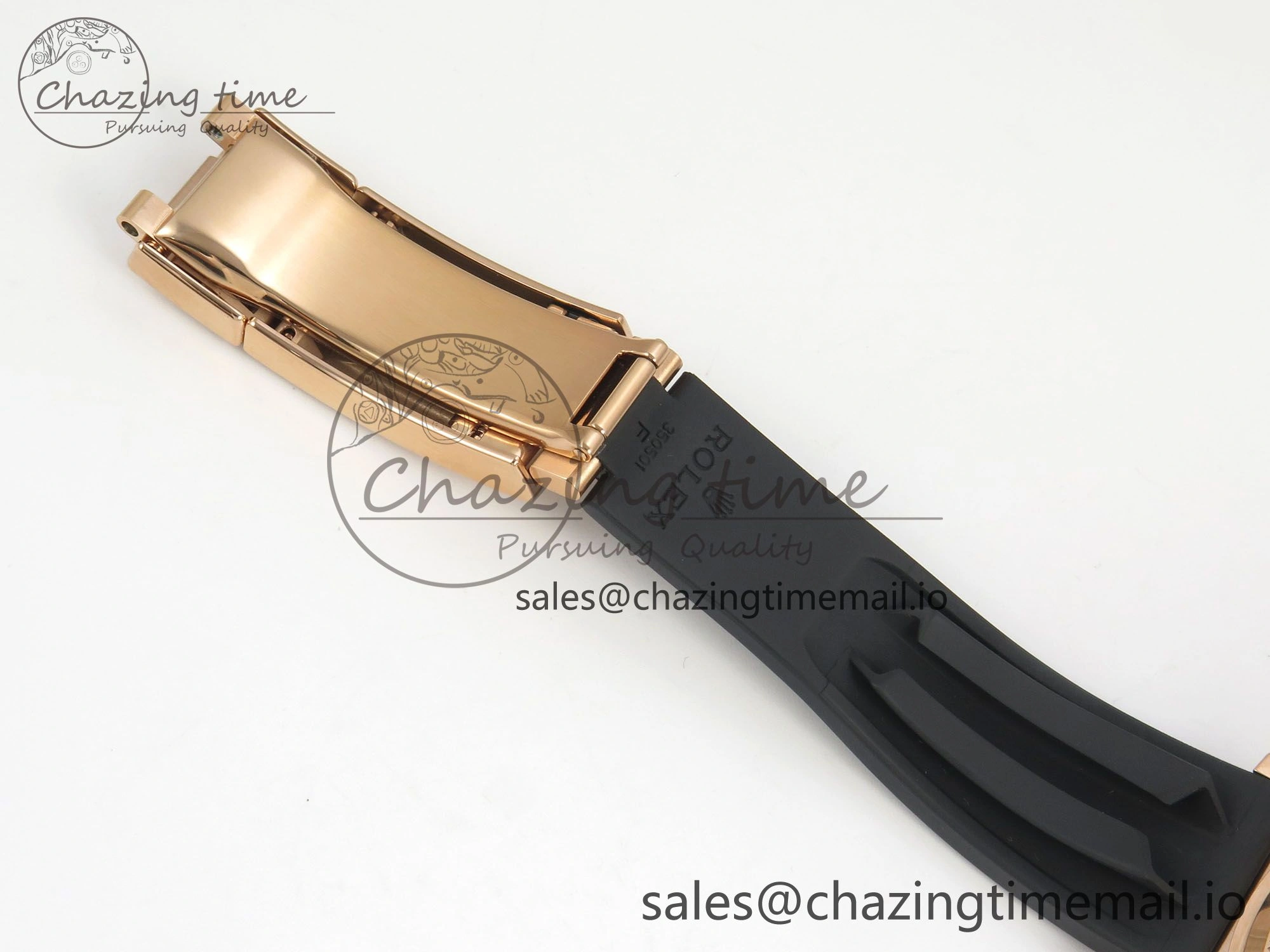 Daytona 126515 VSF 1:1 Best Edition Black RG Dial on Oysterflex Strap VS4131 V2 (Weighted)