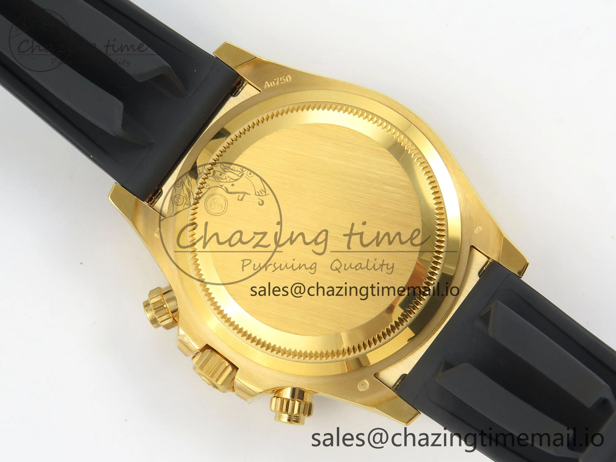 Daytona 126515 VSF 1:1 Best Edition Black RG Dial on Oysterflex Strap VS4131 V2 (Weighted)