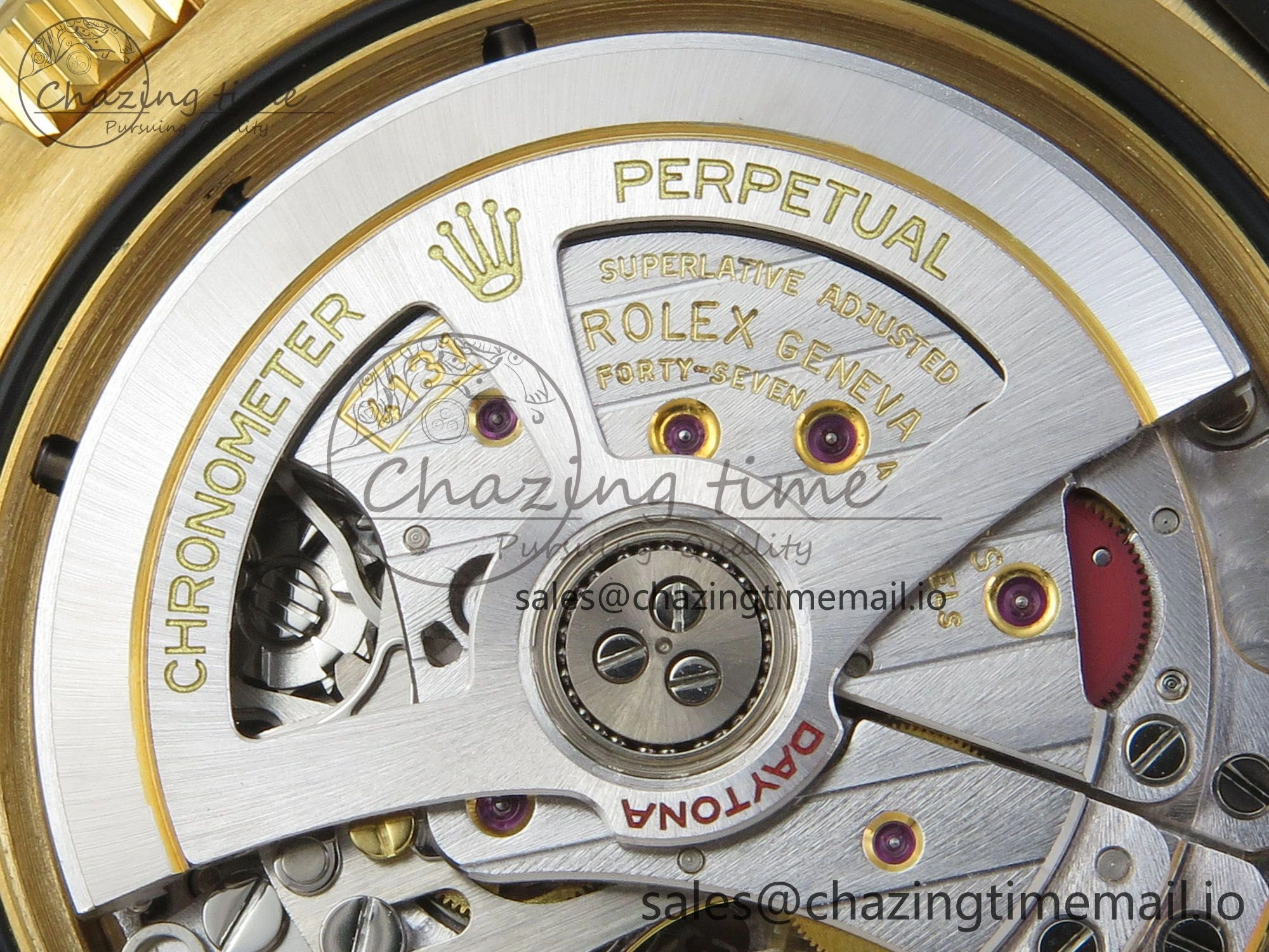 Daytona 126515 VSF 1:1 Best Edition Black RG Dial on Oysterflex Strap VS4131 V2 (Weighted)