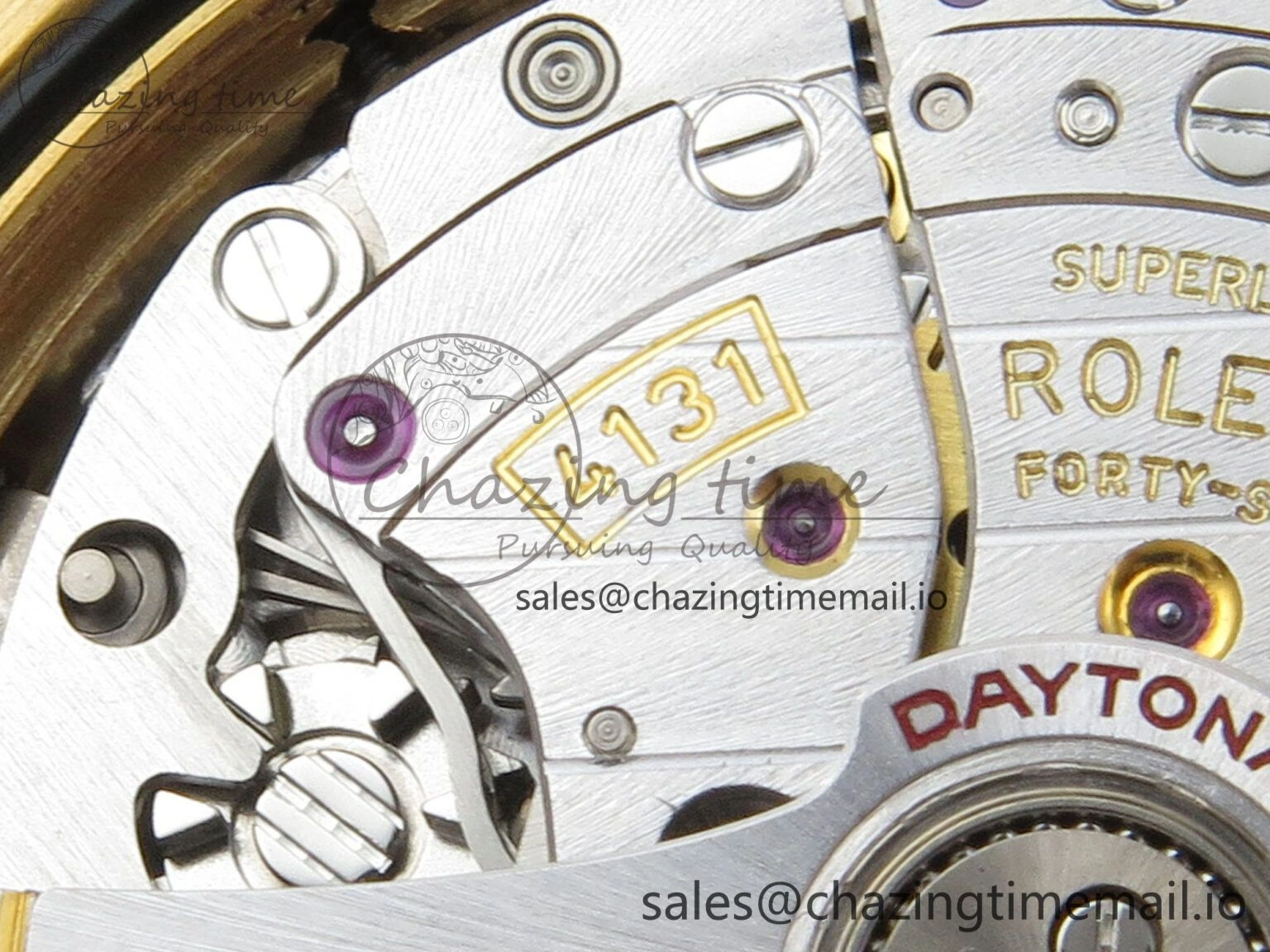 Daytona 126515 VSF 1:1 Best Edition Black RG Dial on Oysterflex Strap VS4131 V2 (Weighted)