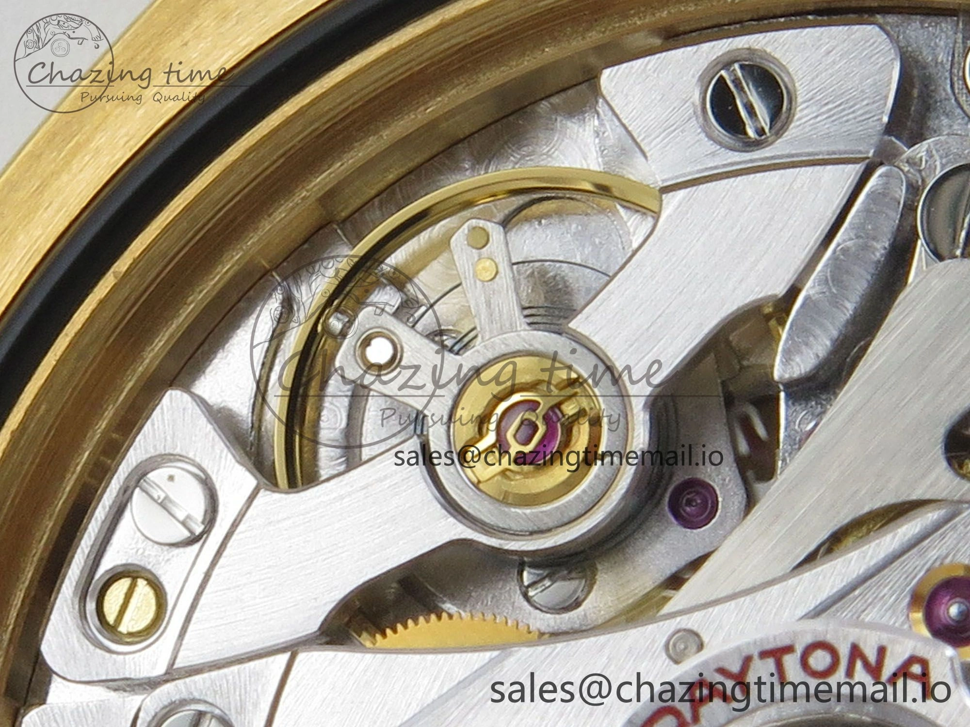 Daytona 126515 VSF 1:1 Best Edition Black RG Dial on Oysterflex Strap VS4131 V2 (Weighted)