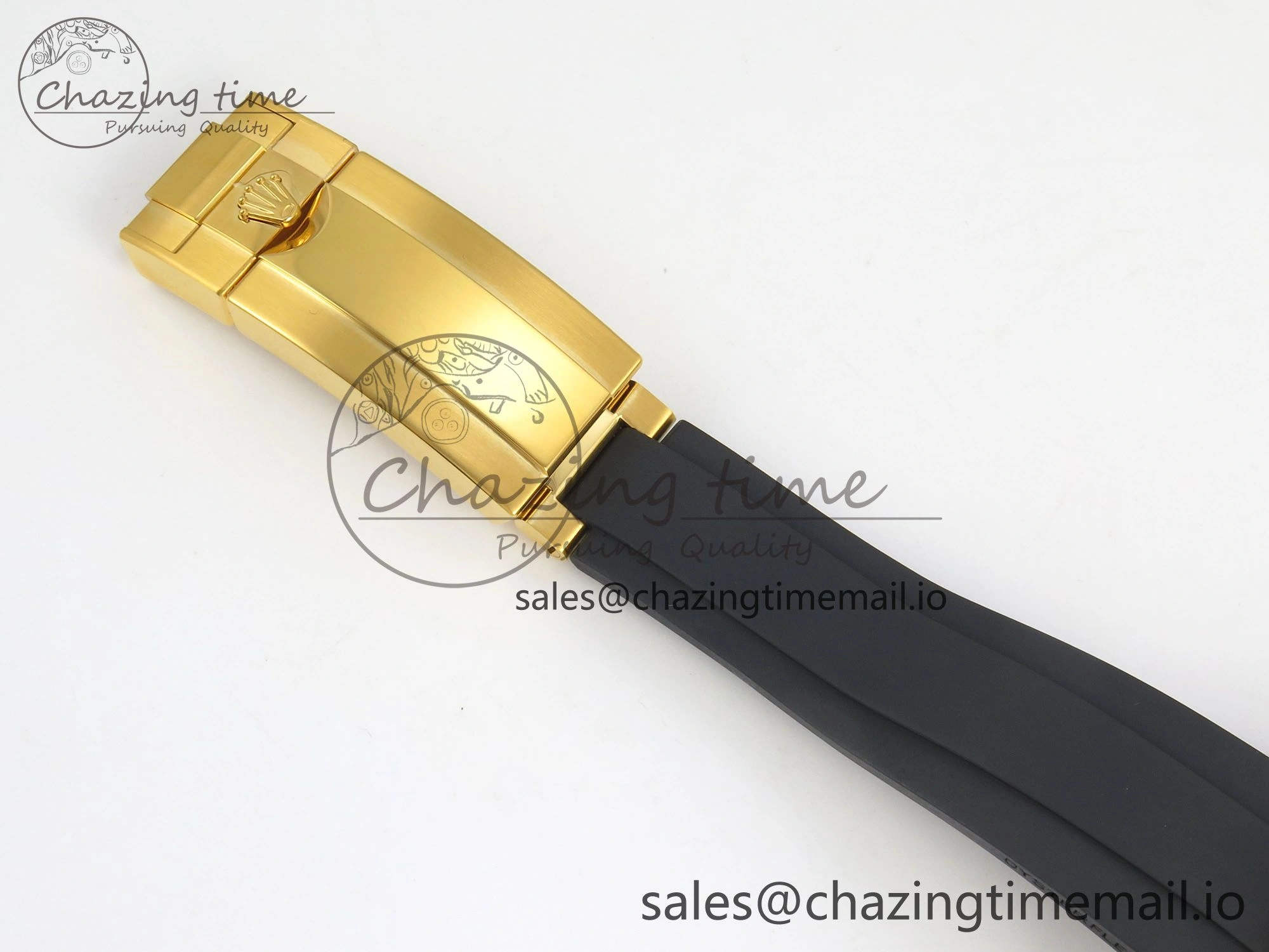 Daytona 126515 VSF 1:1 Best Edition Black RG Dial on Oysterflex Strap VS4131 V2 (Weighted)