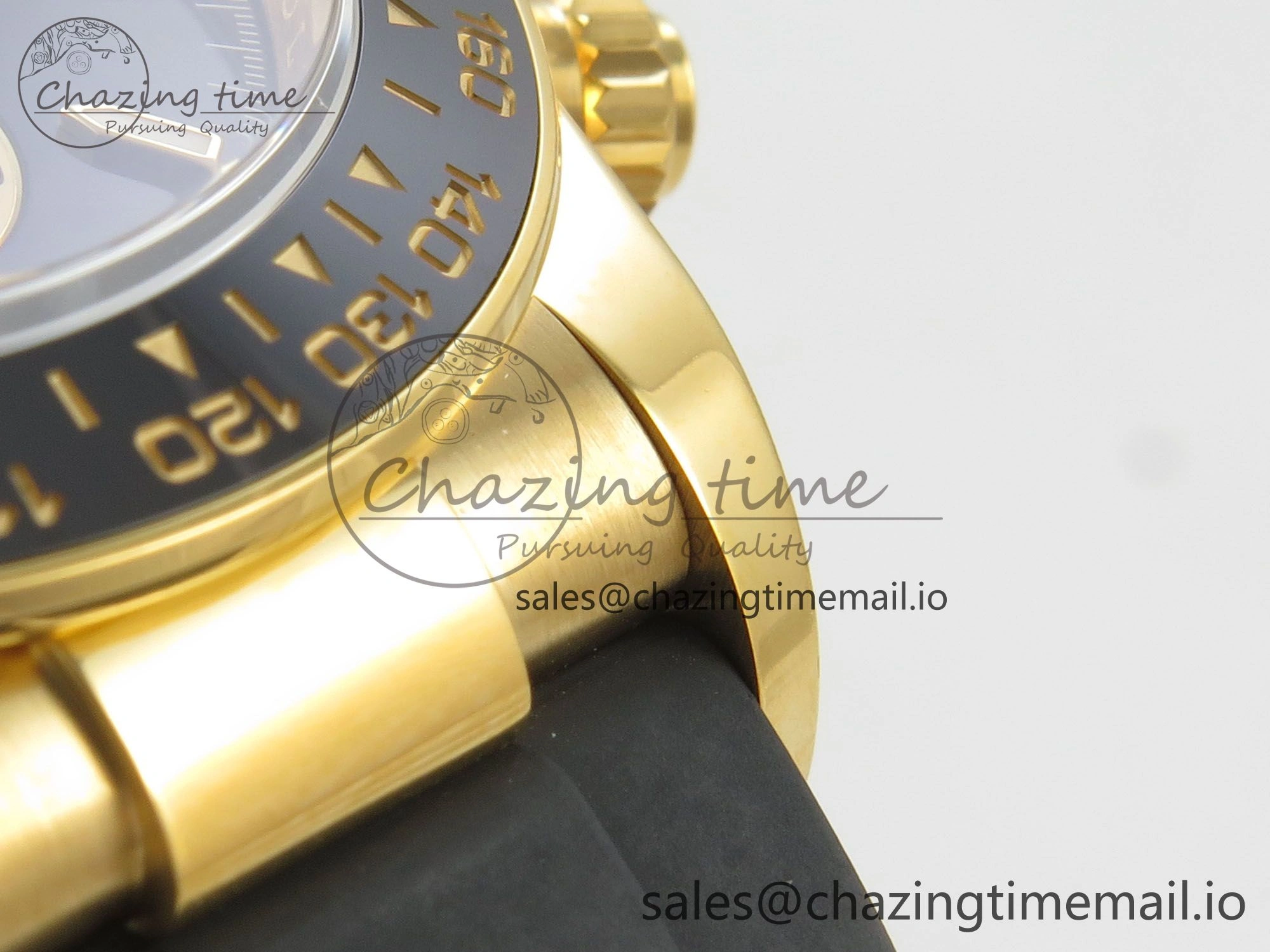 Daytona 126515 VSF 1:1 Best Edition Black RG Dial on Oysterflex Strap VS4131 V2 (Weighted)