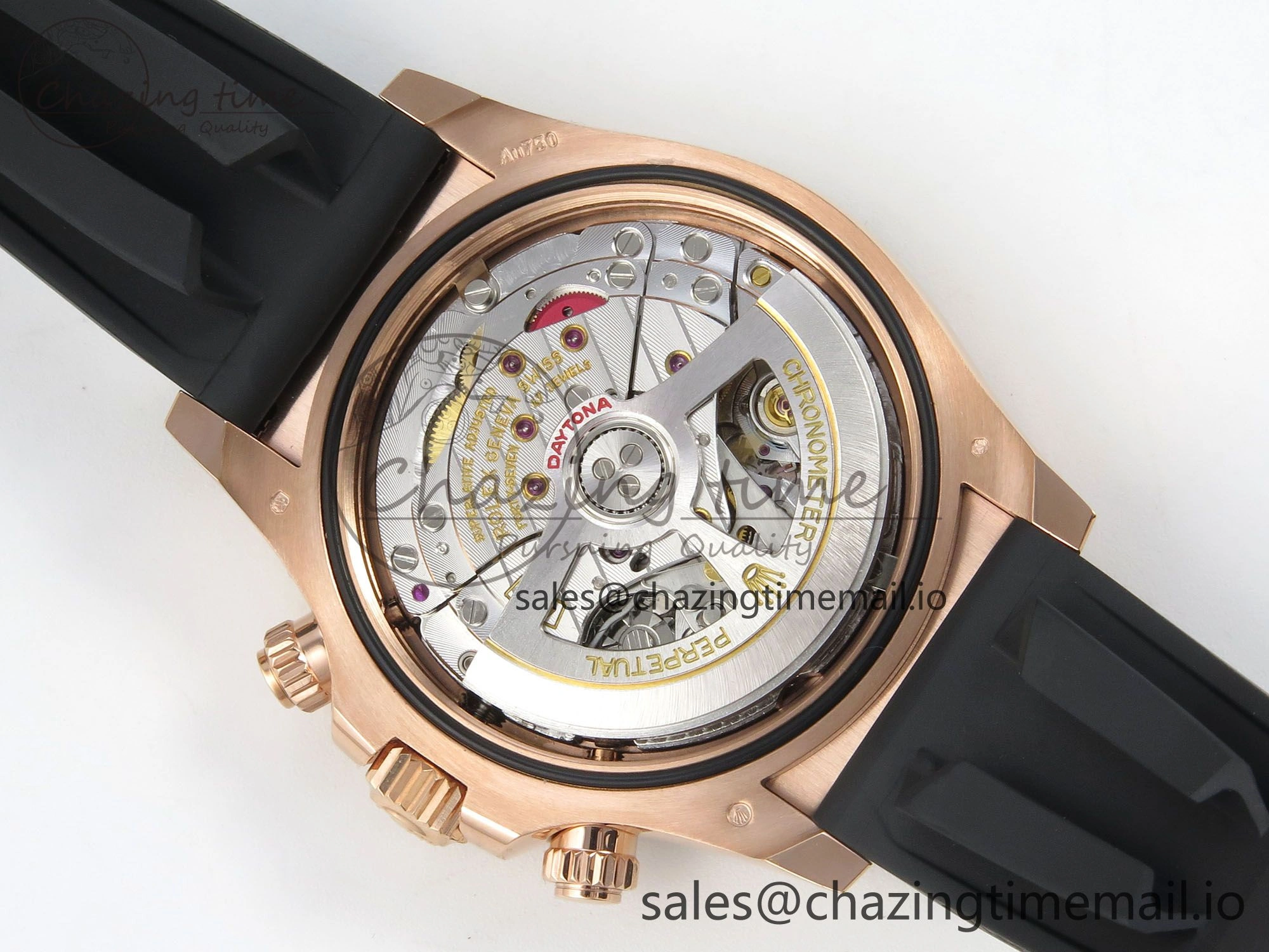 Daytona 126515LN THBF 1:1 Best Edition RG Black Dial on Oysterflex Strap SH4131