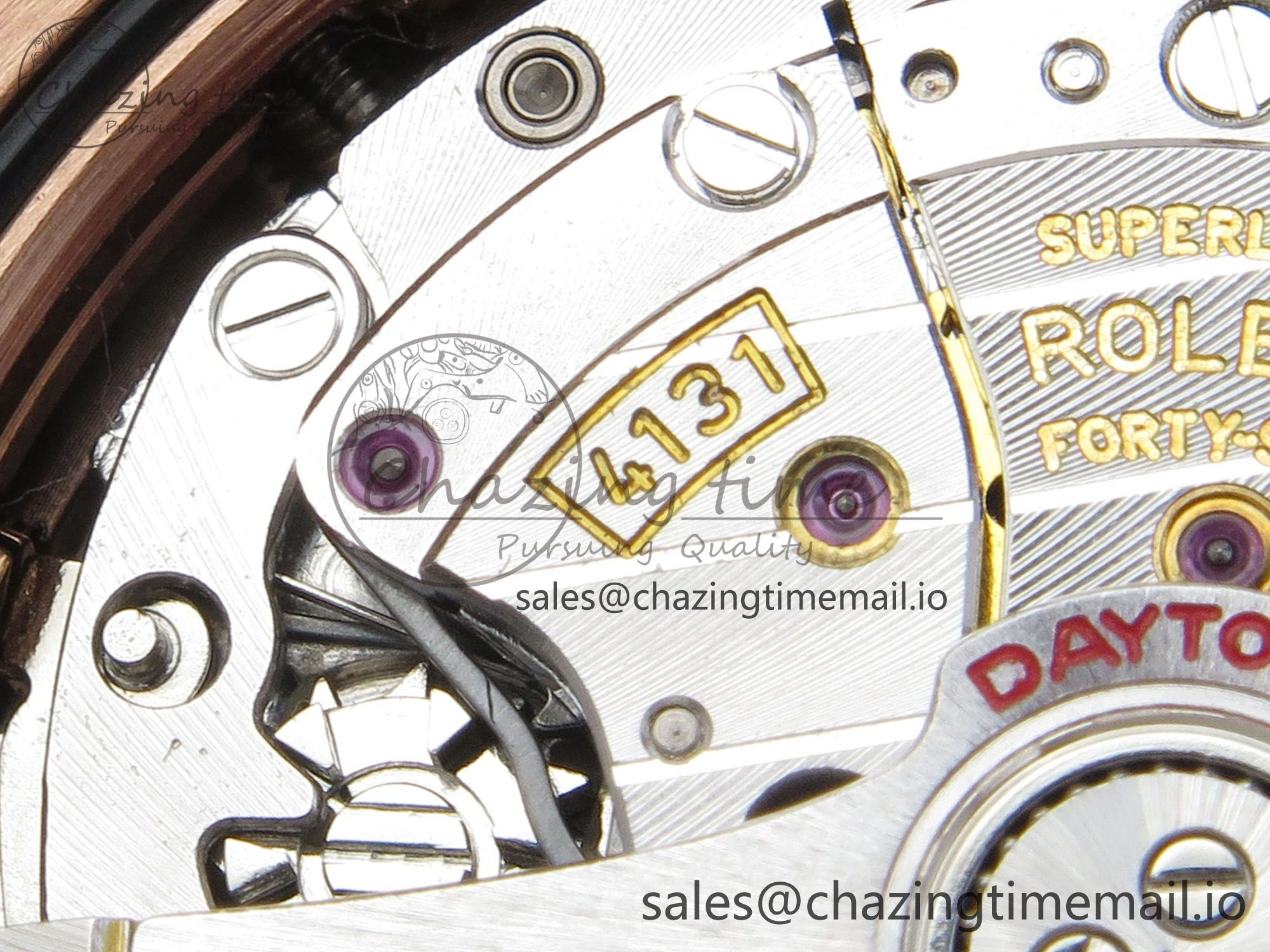 Daytona 126515LN THBF 1:1 Best Edition RG Black Dial on Oysterflex Strap SH4131