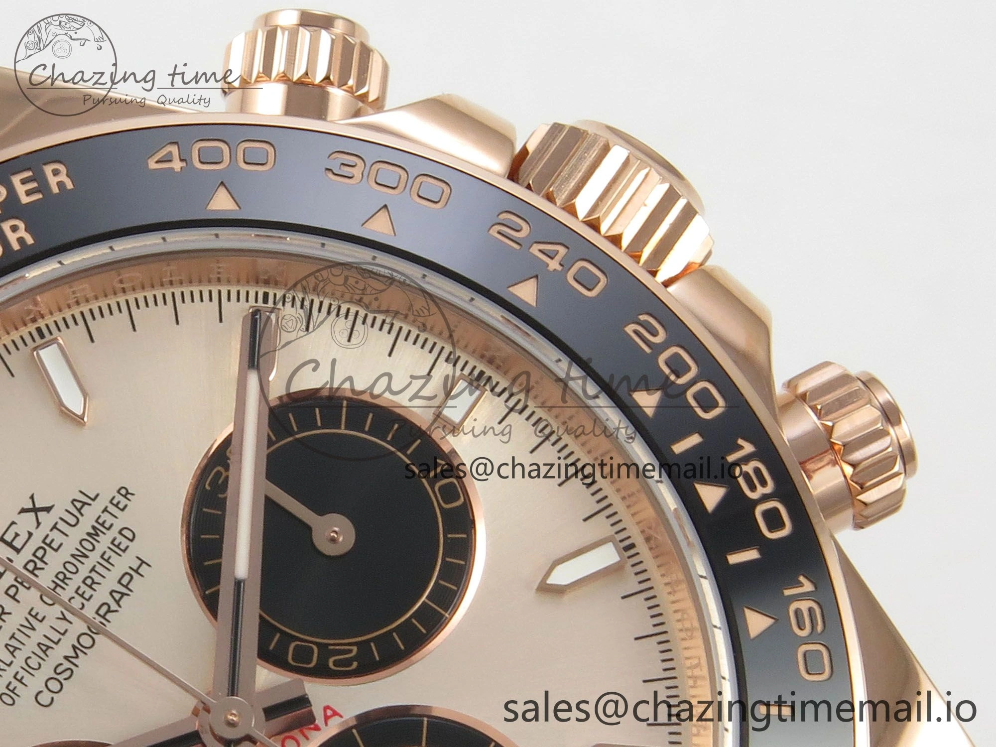 Daytona 126515LN THBF 1:1 Best Edition RG Black Dial on Oysterflex Strap SH4131