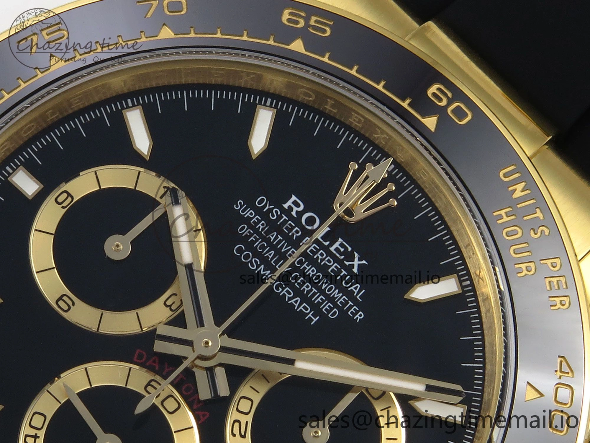 Daytona 126518 APSF 1:1 Best Edition Black Dial on Oysterflex Strap SH4131 (Gain Weight)