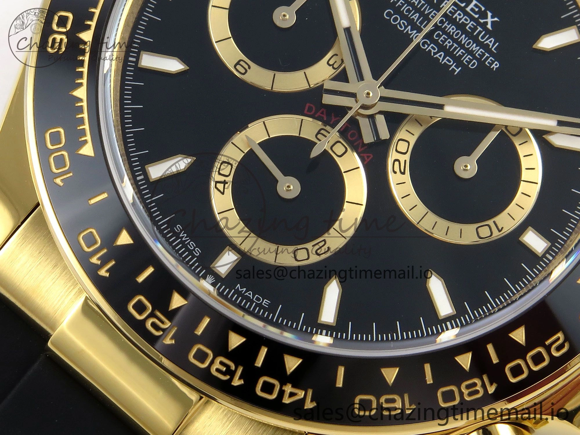 Daytona 126518 APSF 1:1 Best Edition Black Dial on Oysterflex Strap SH4131 (Gain Weight)