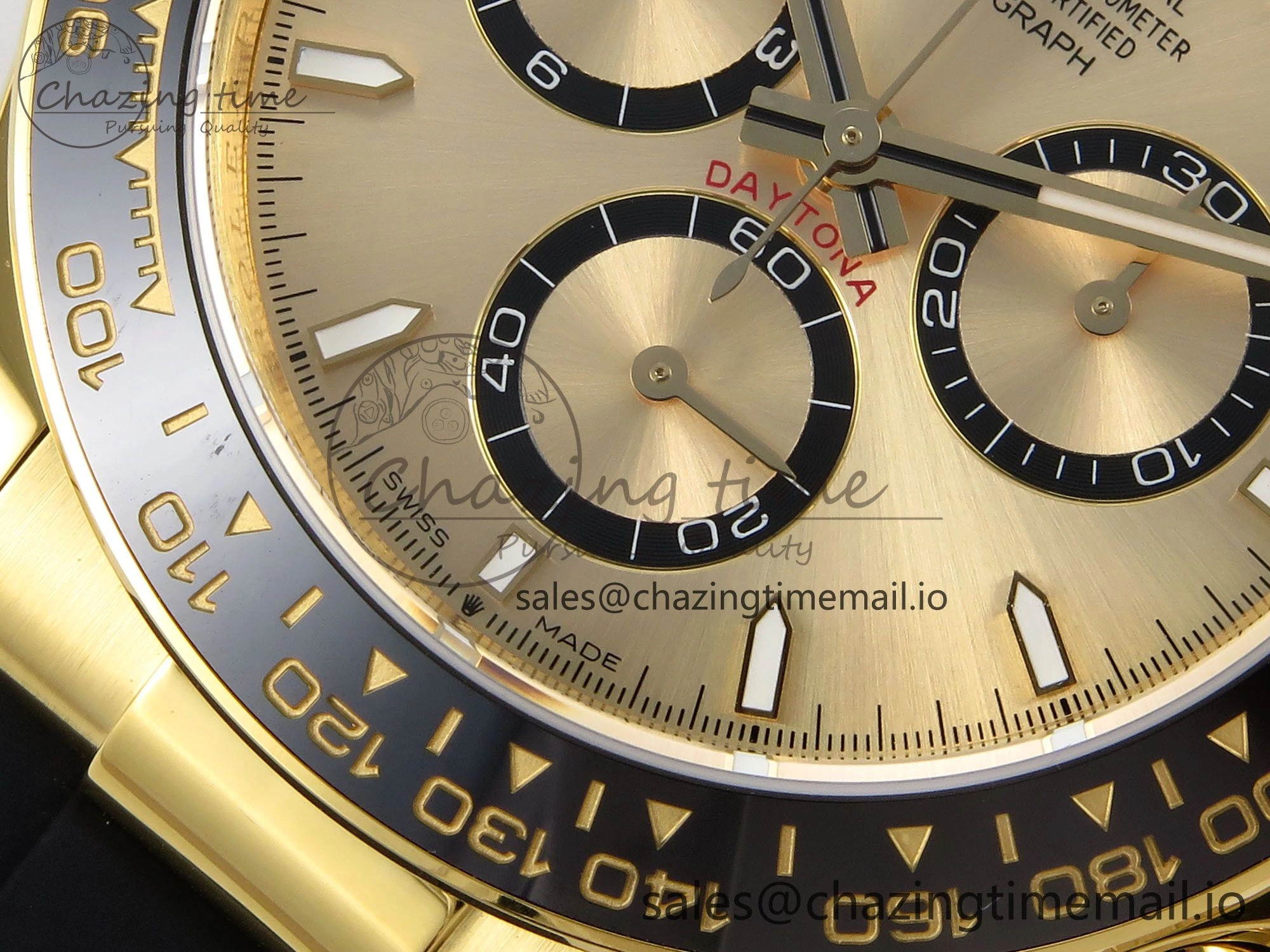 Daytona 126518 APSF 1:1 Best Edition YG Dial on Oysterflex Strap SH4131 (Gain Weight)