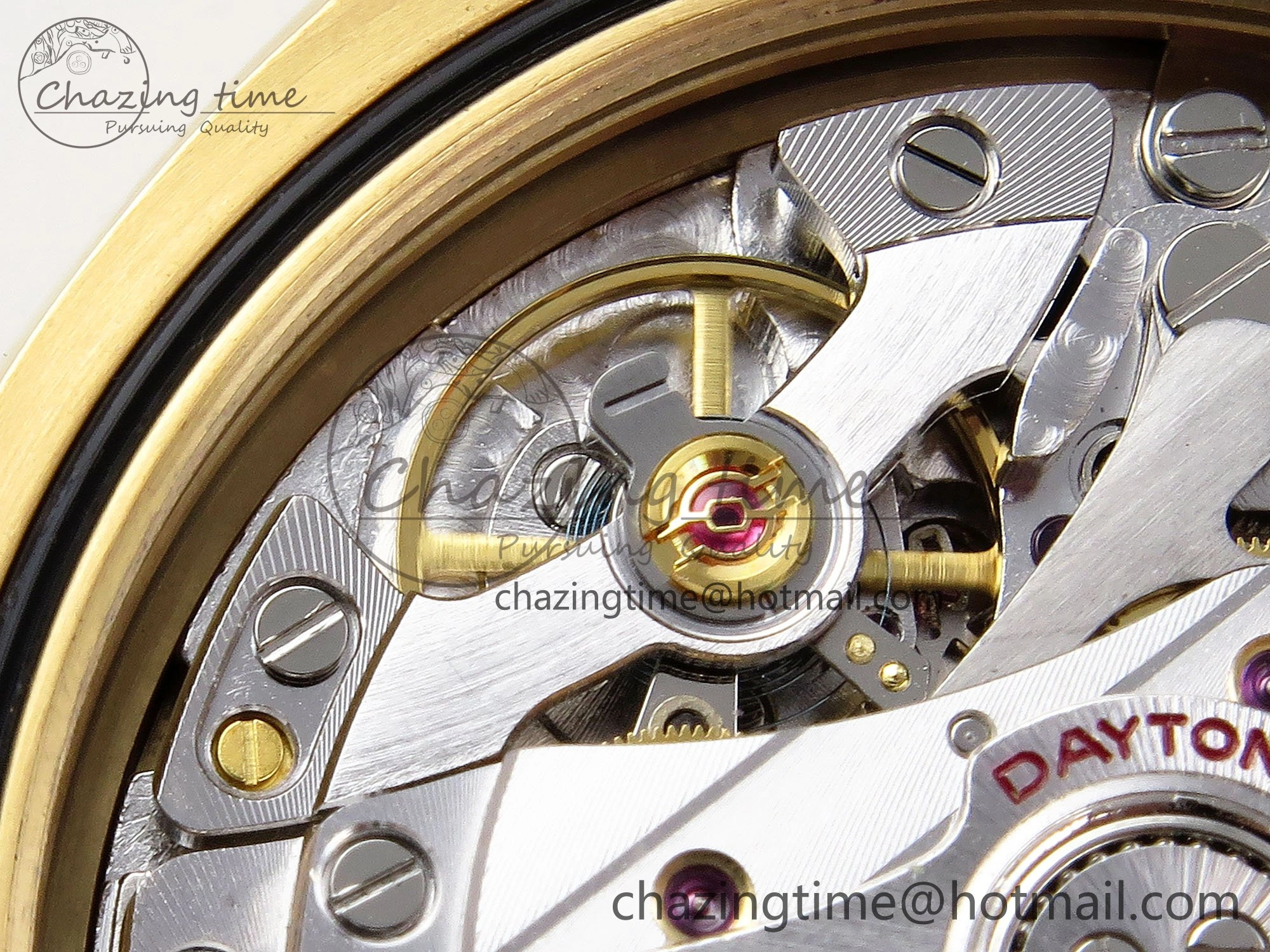 Daytona 126518 Clean YG 1:1 Best Edition YG Dial on Oysterflex Rubber Strap SH4131